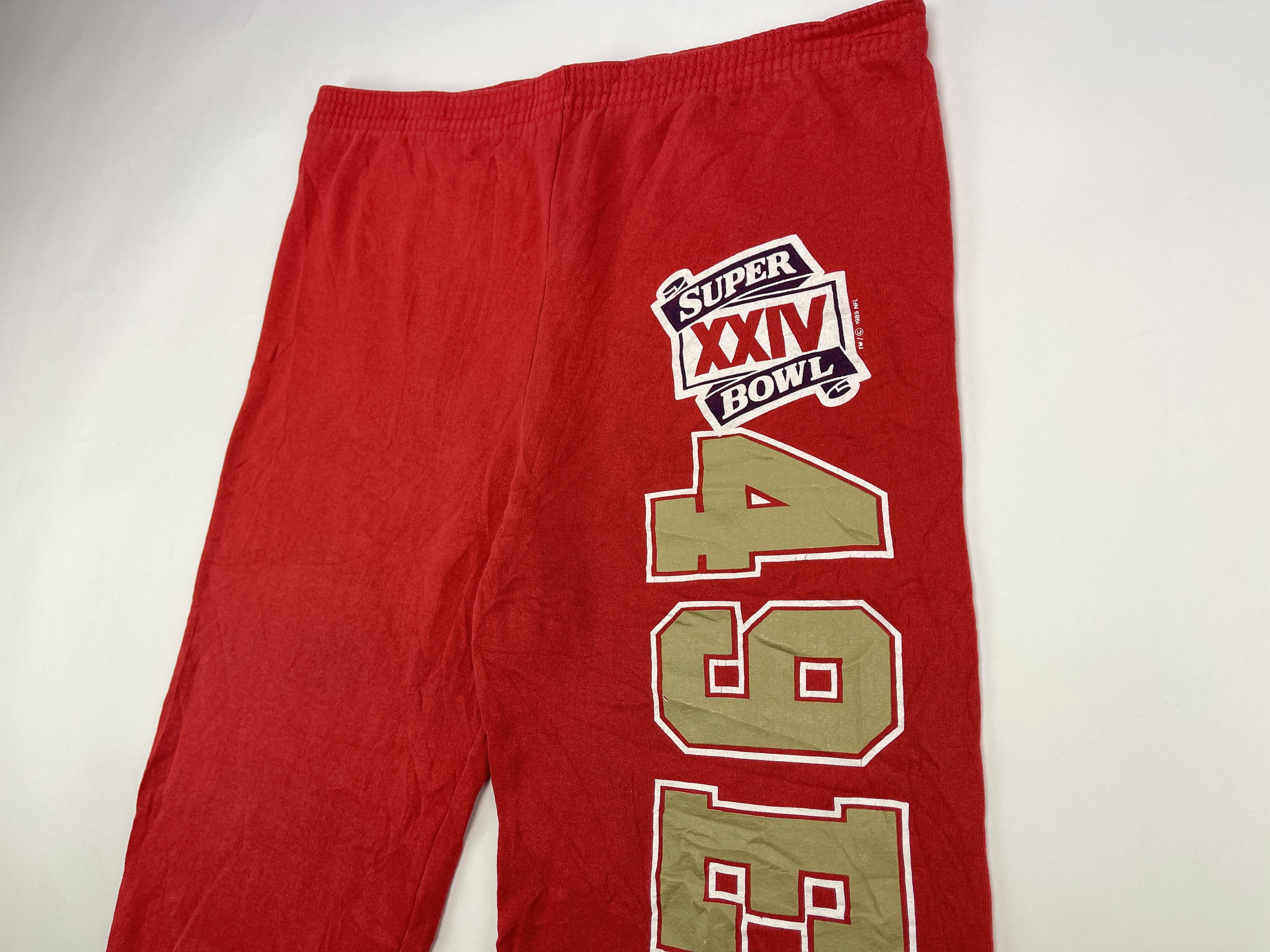 American Trench × NFL NFL San Francisco 49ers pants, 1989, Trench, vintage, 80s M Size US 32 / EU 48 - 4 Thumbnail