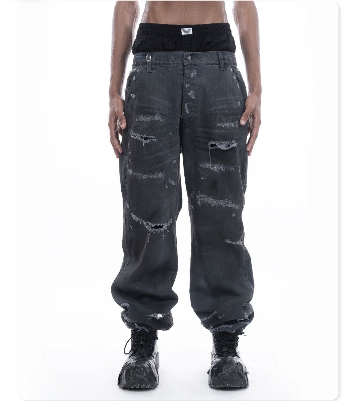 パンツ Alexander Digenova skater jeans ALEXANDER DIGENOVA Alexander Digenova Underground Skater Jeans