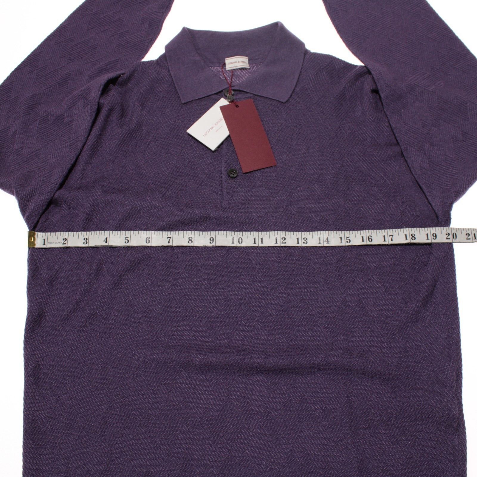 Luciano Barbera Luciano Barbera Sweater Size US L in Purple Size US L / EU 52-54 / 3 - 6 Thumbnail