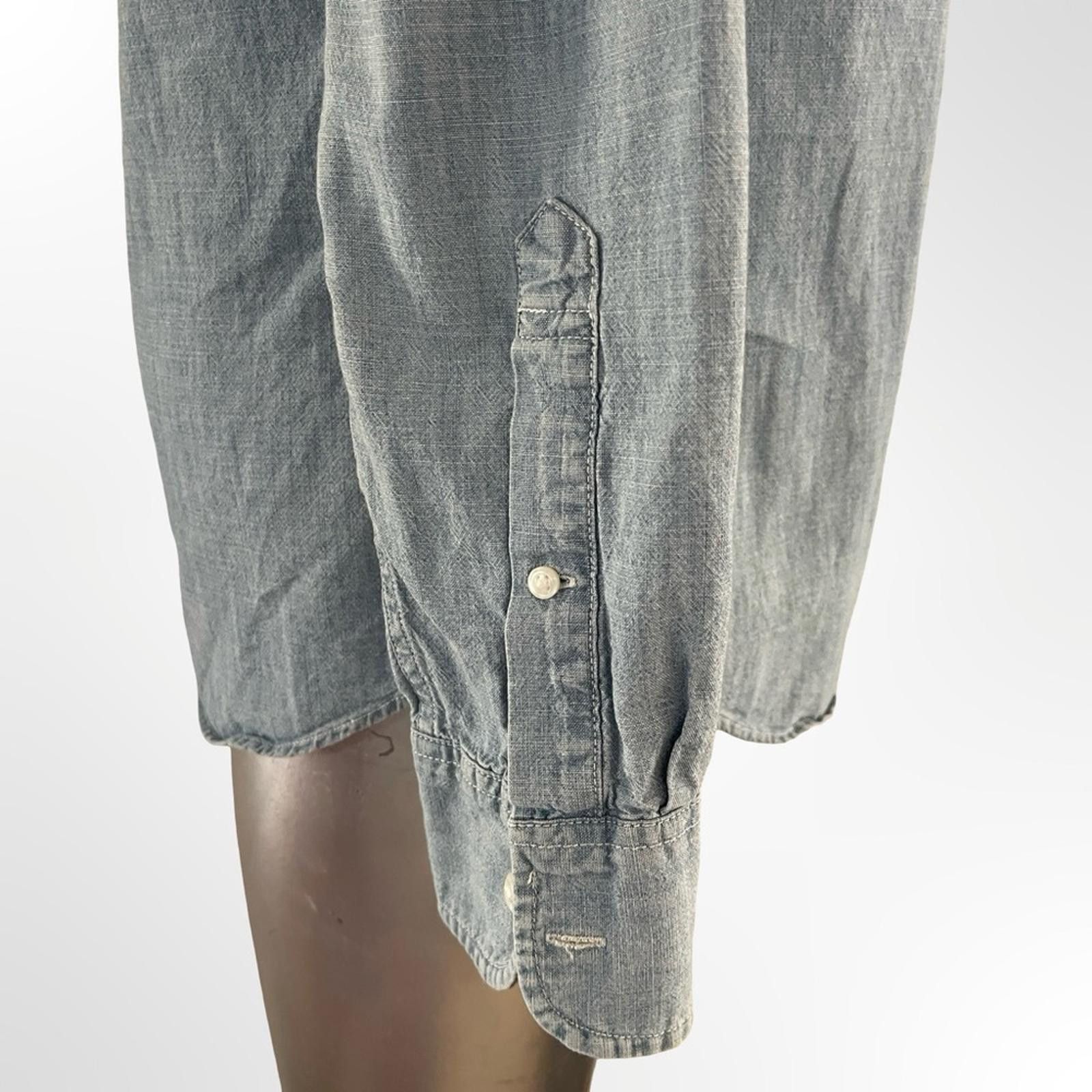 J.Crew J. Crew Organic Cotton Shirt in size S Size S / US 4 / IT 40 - 4 Thumbnail