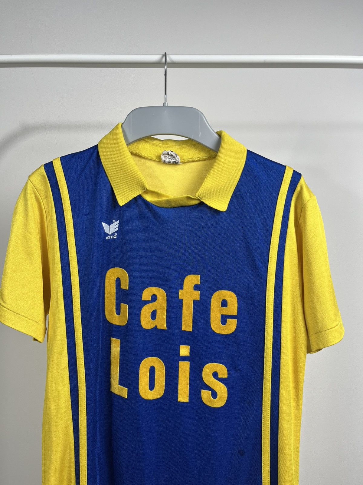 Erima × Vintage Vintage Erima Jersey Made in West Germany Cafe Lois Number 4 Size US S / EU 44-46 / 1 - 2 Thumbnail
