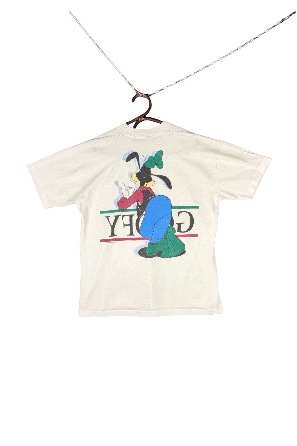 Fruit Of The Loom Vintage early 90s Disney Goofy Florida tee Size US M / EU 48-50 / 2 - 2 Thumbnail