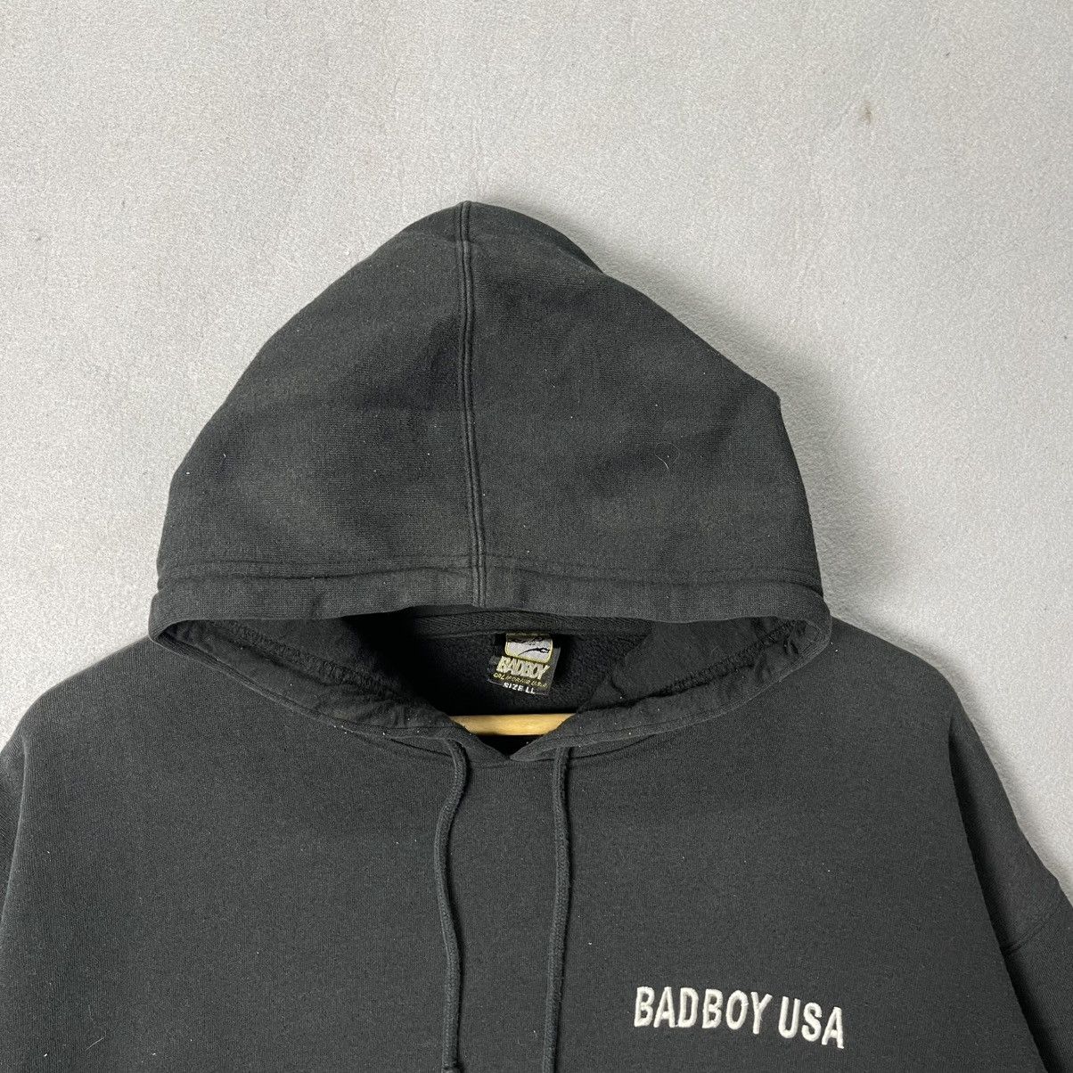 Japanese Brand Vintage Bad Boy USA Graphic Hoodie Black Size L Size US XL / EU 56 / 4 - 2 Thumbnail