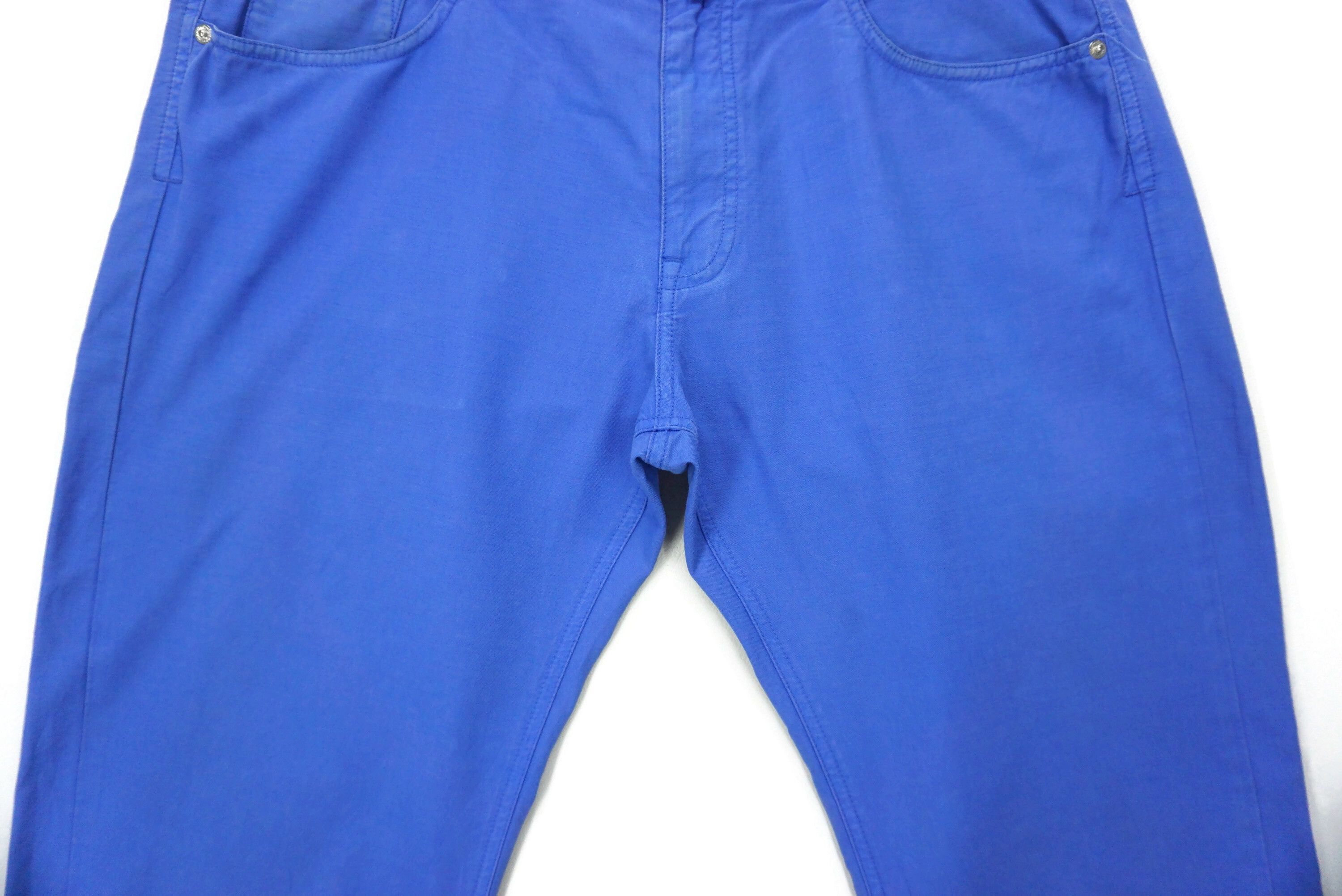 Massimo Dutti Mossimo Pants Size W36xL34 Straight Leg Blue Trousers Size US 36 / EU 52 - 5 Thumbnail