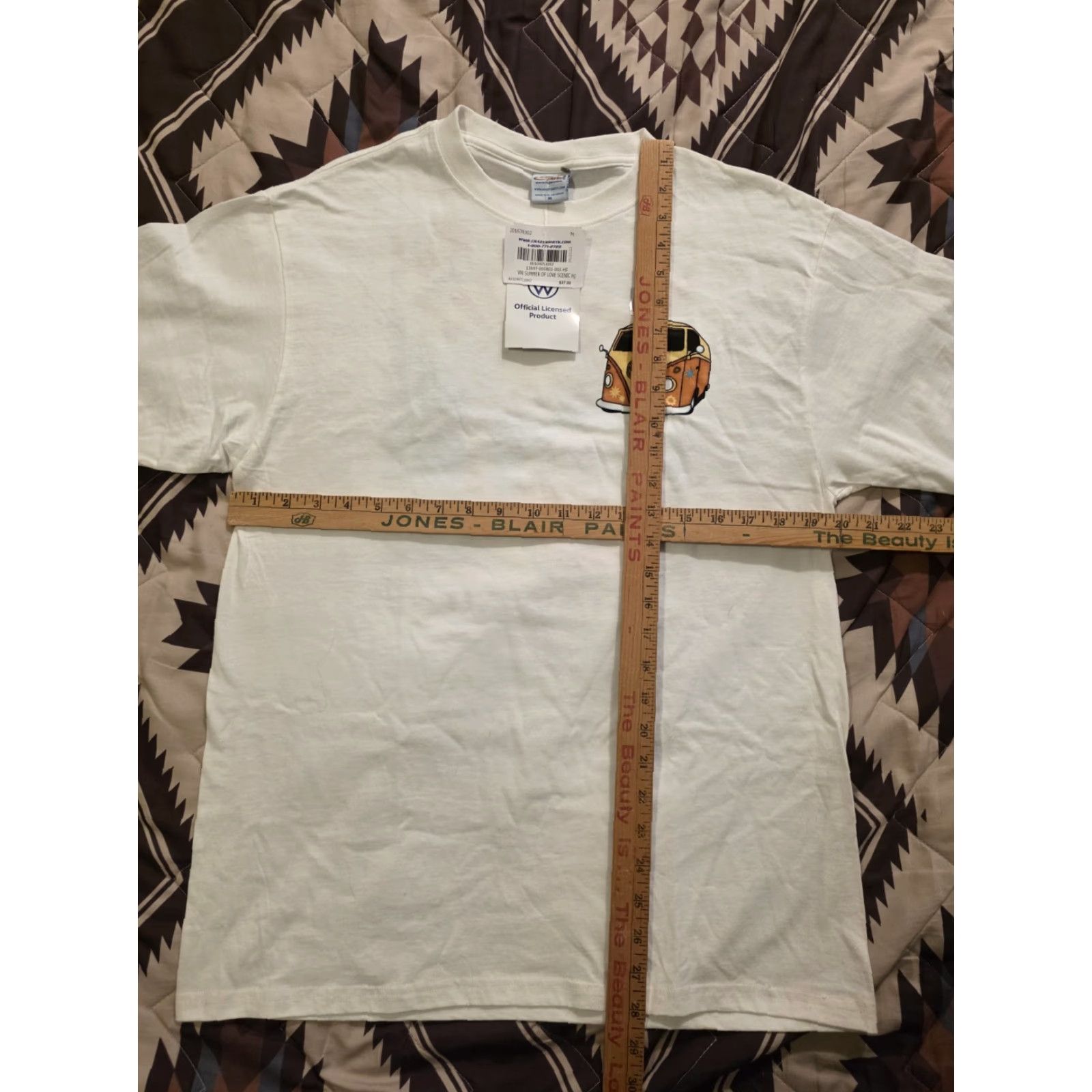 Vintage VINTAGE Volkswagen x Crazy Shirts Summer of Love Hawaii T Shirt White Adult Medium NWT Size US M / EU 48-50 / 2 - 7 Thumbnail
