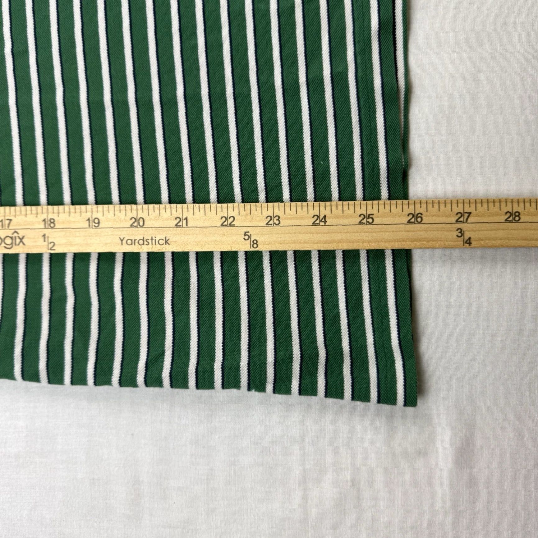 Vintage VINTAGE Masters Polo Shirt Adult Large Green Striped Golf Sports 90s Classic Polo Mens Size US L / EU 52-54 / 3 - 7 Thumbnail