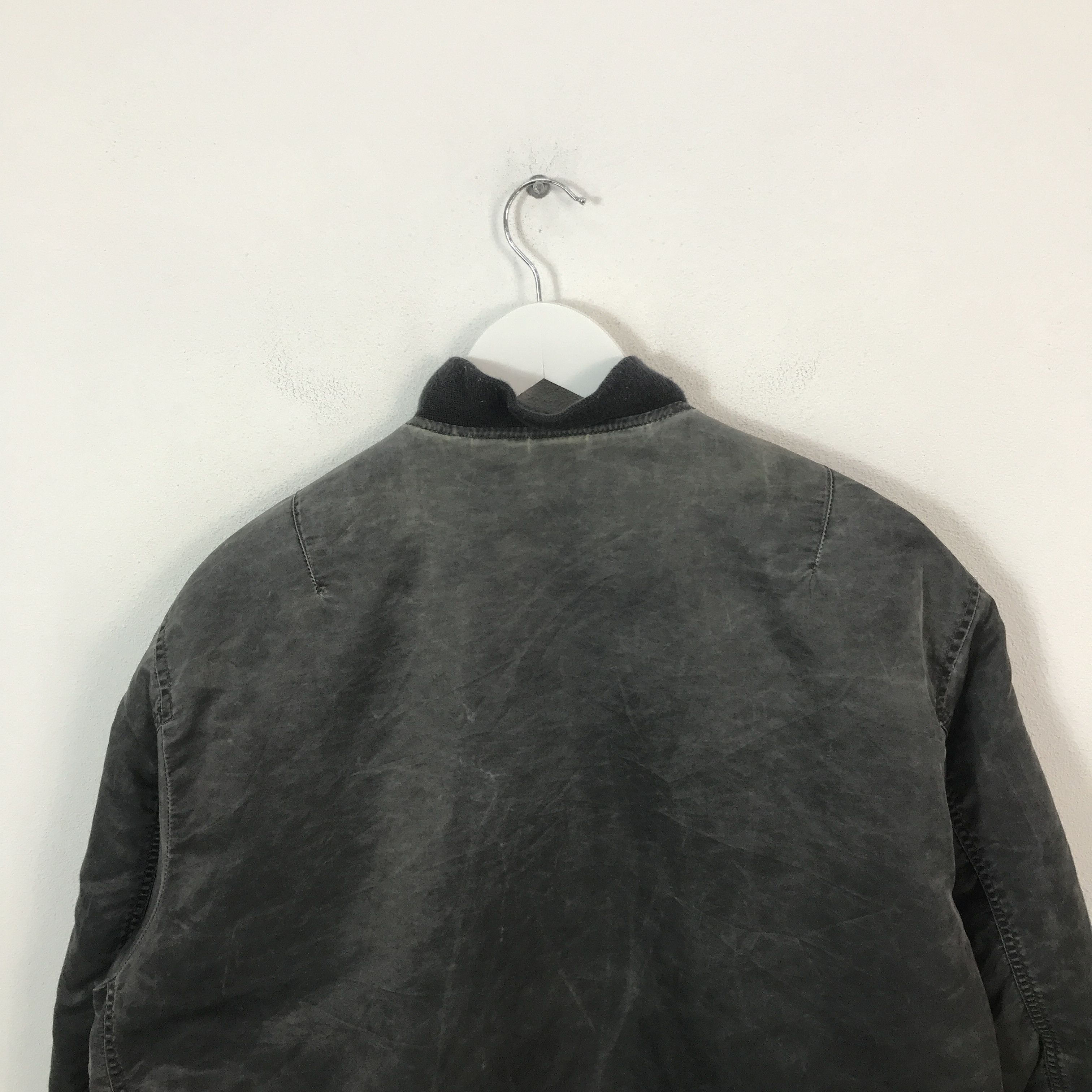 Japanese Brand Vtg air force intermediate Ma-1 design Bomber jacket Size US L / EU 52-54 / 3 - 4 Thumbnail