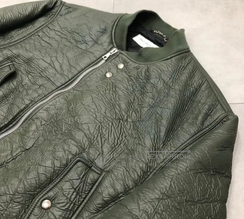 Dries Van Noten Dries Van Noten Oil - Waxed Ruffled Coat Size US L / EU 52-54 / 3 - 2 Thumbnail