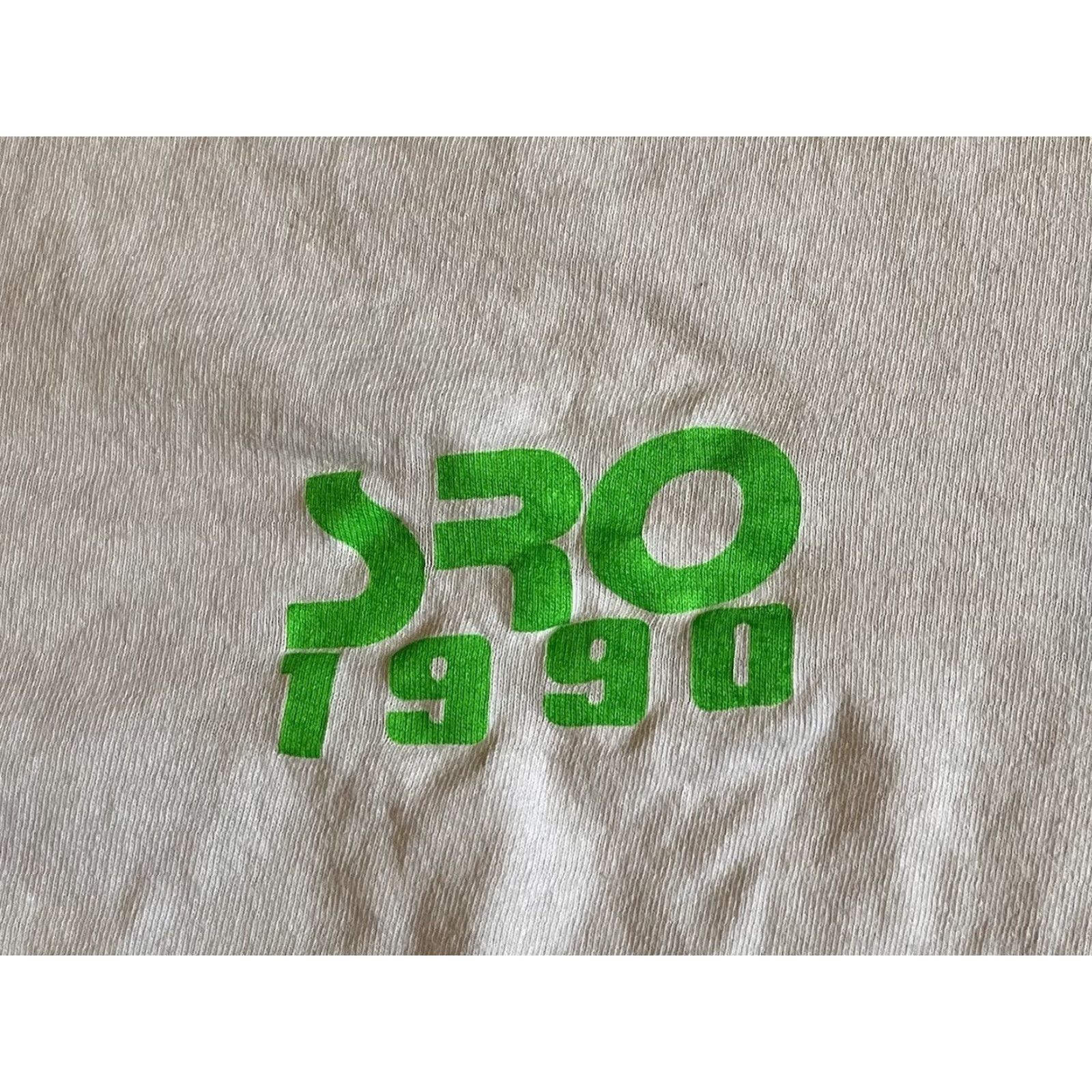 Vintage VINTAGE 90s Stedman SRO Student Resource Officer Shirt Men XL White Long Sleeve Crew Neck Graphic Print Logo Double-Sided Retro Hippie Teacher Size US XL / EU 56 / 4 - 4 Thumbnail