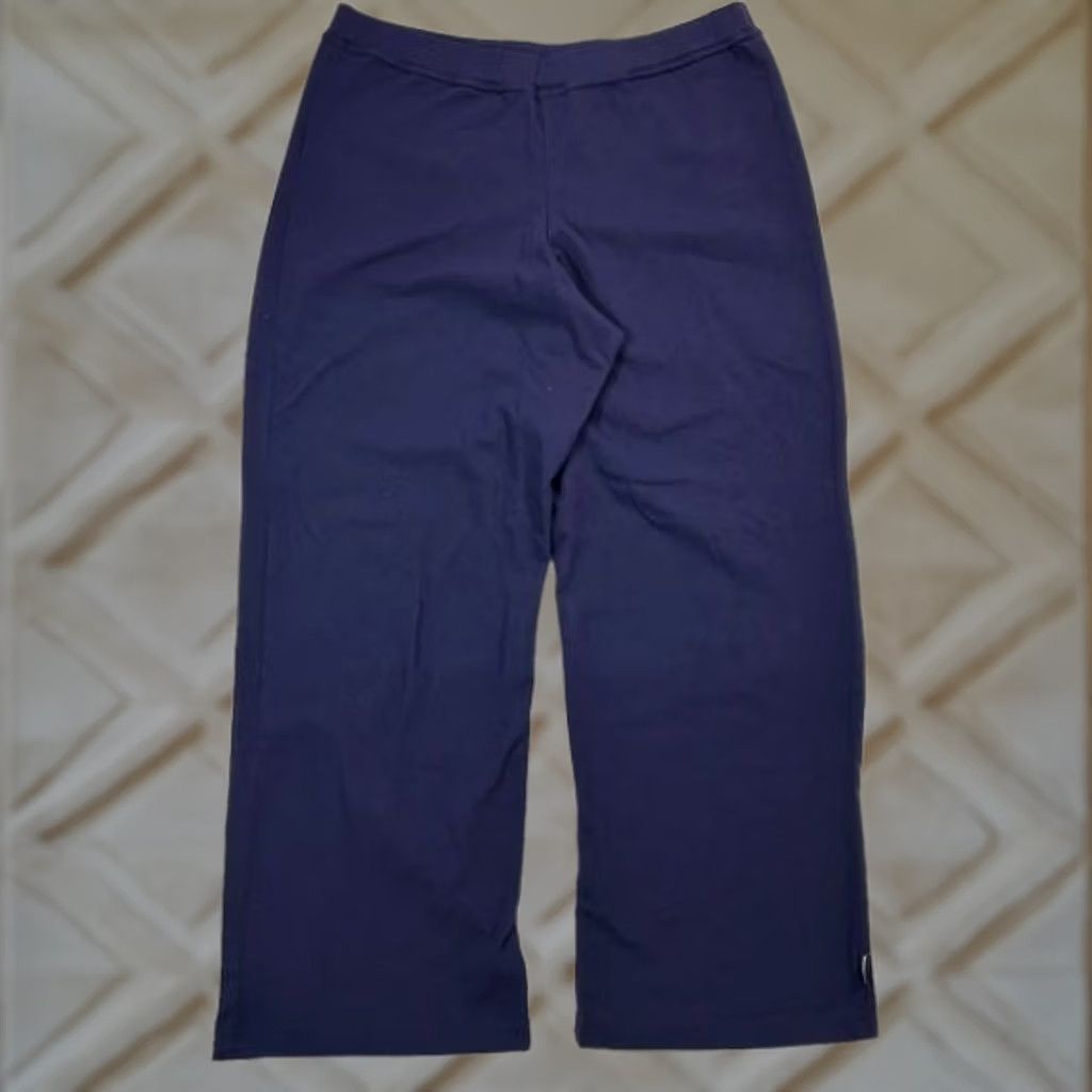 Prana Prana Wide Leg Yoga Crop Pants Womens Medium Purple Size 32" / US 10 / IT 46 - 1 Thumbnail