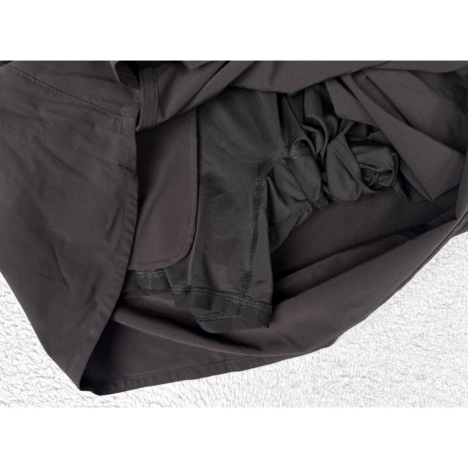 Patagonia Patagonia Skort Womens L Black Stretch Pockets Lined Elastic Waist Short Sport Casual Summer Womens Size 36" / US 14 / IT 50 - 6 Thumbnail