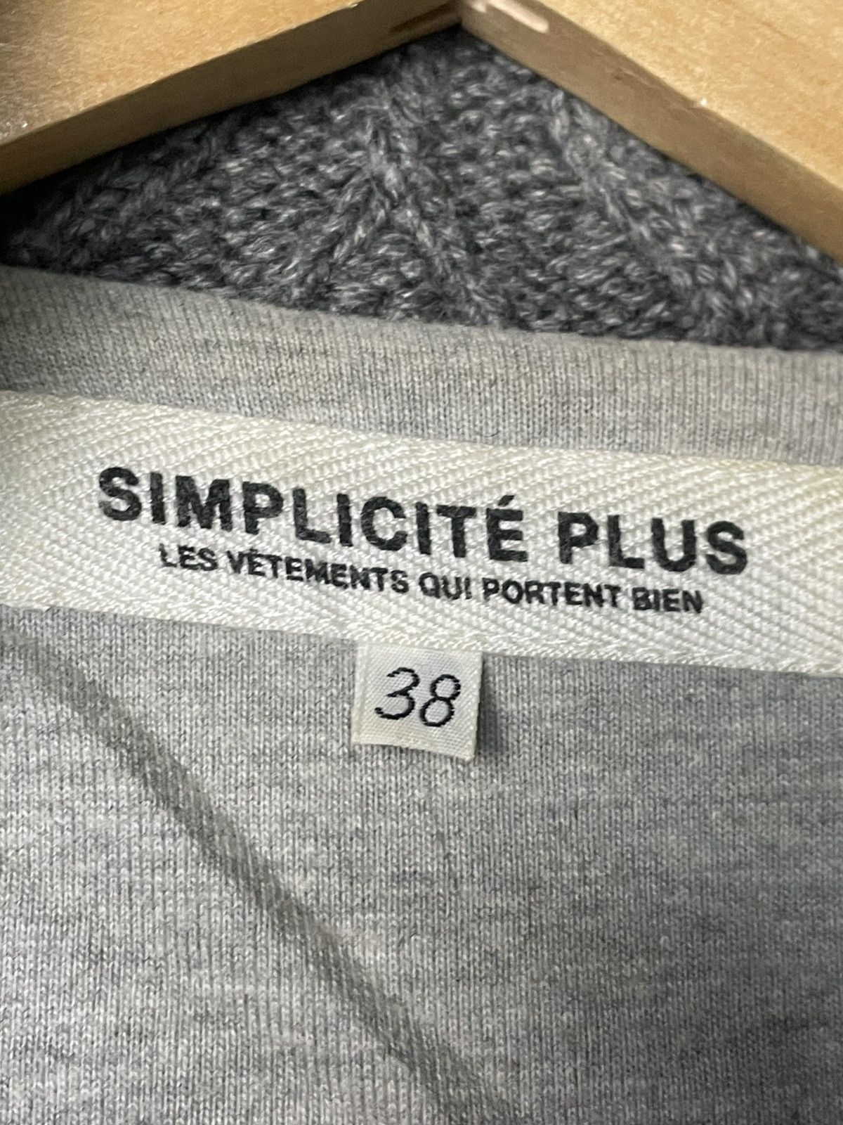 Japanese Brand × Vintage Simplicite Plus Knitwear Woolen Vest (71) Size US XXS / EU 40 - 8 Thumbnail