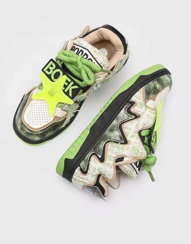 Japanese Brand Skateboard Loud in Volcano Streetwear Green Sneakers Size US 10 / EU 43 - 8 Thumbnail
