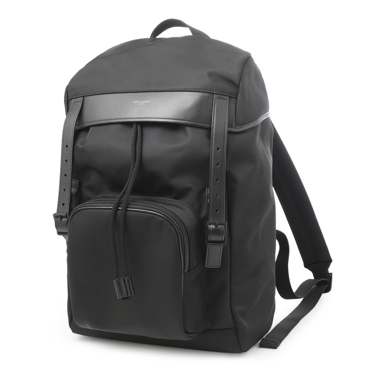 image of YVES Saint Laurent Backpack Rucksack Nylon Black, Women's