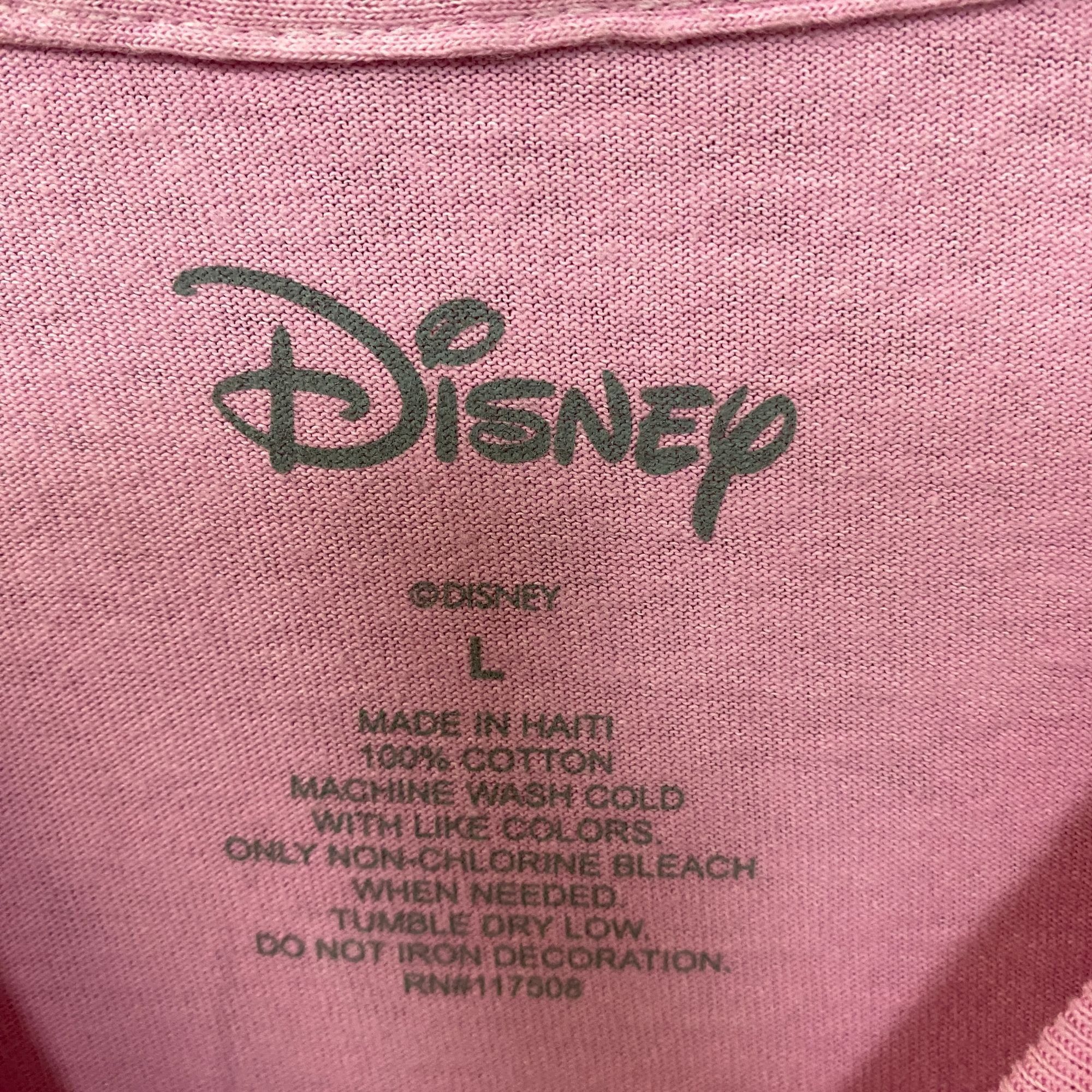 Disney Disney Lilo & Stitch Ohana Surfs Up Stitch Pink T-Shirt Larg Size US L / EU 52-54 / 3 - 4 Thumbnail