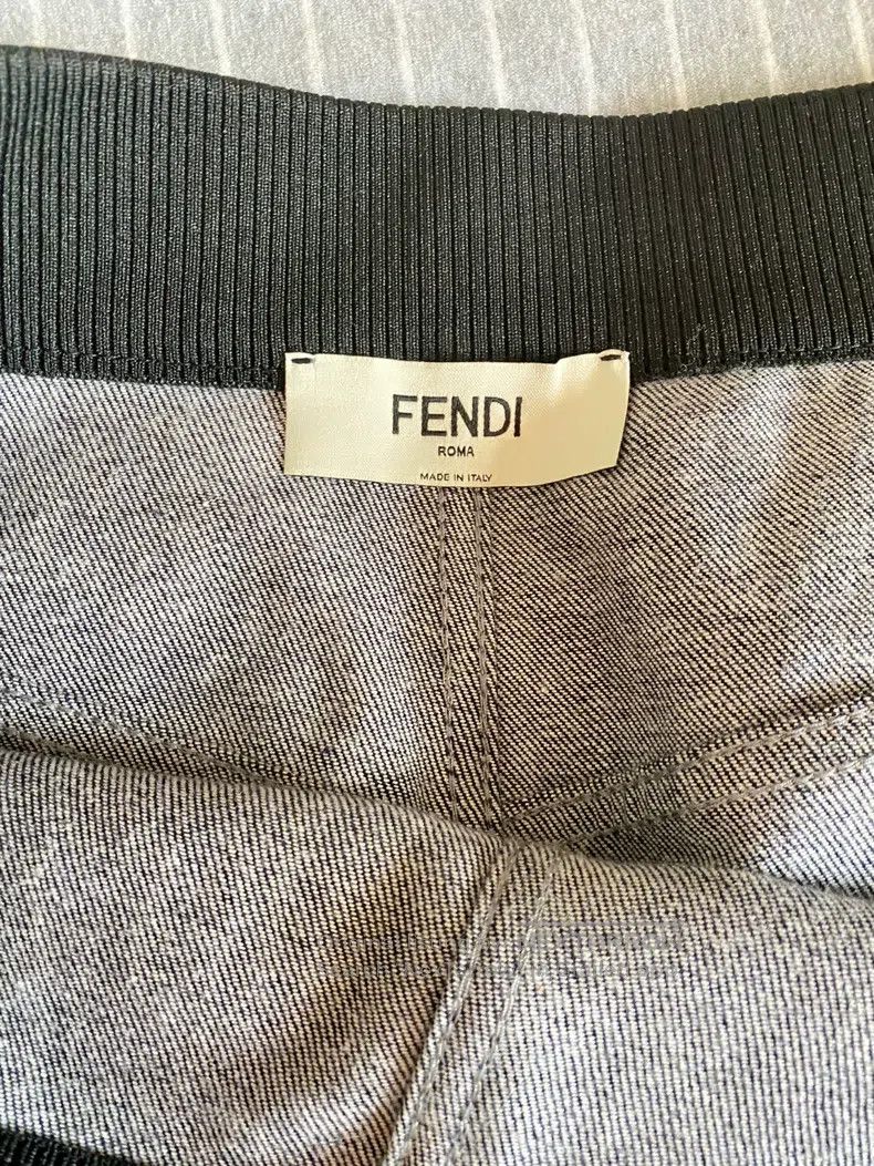 Fendi Fendi Denim skirt with side zipper Size 26" / US 2 / IT 38 - 6 Thumbnail