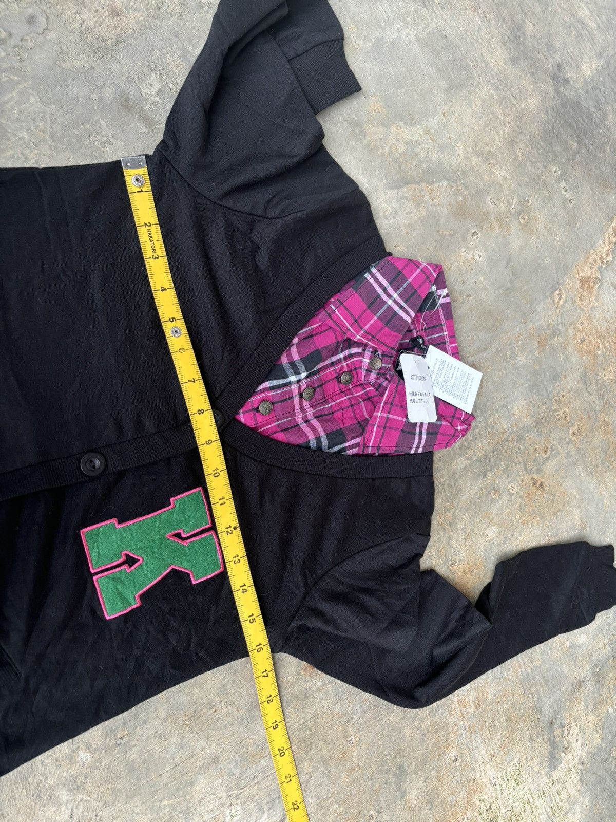 Hysteric Glamour × If Six Was Nine × Japanese Brand Y2k Double Layer je wudrais Ifsixwasnine Punk style Size US M / EU 48-50 / 2 - 10 Thumbnail