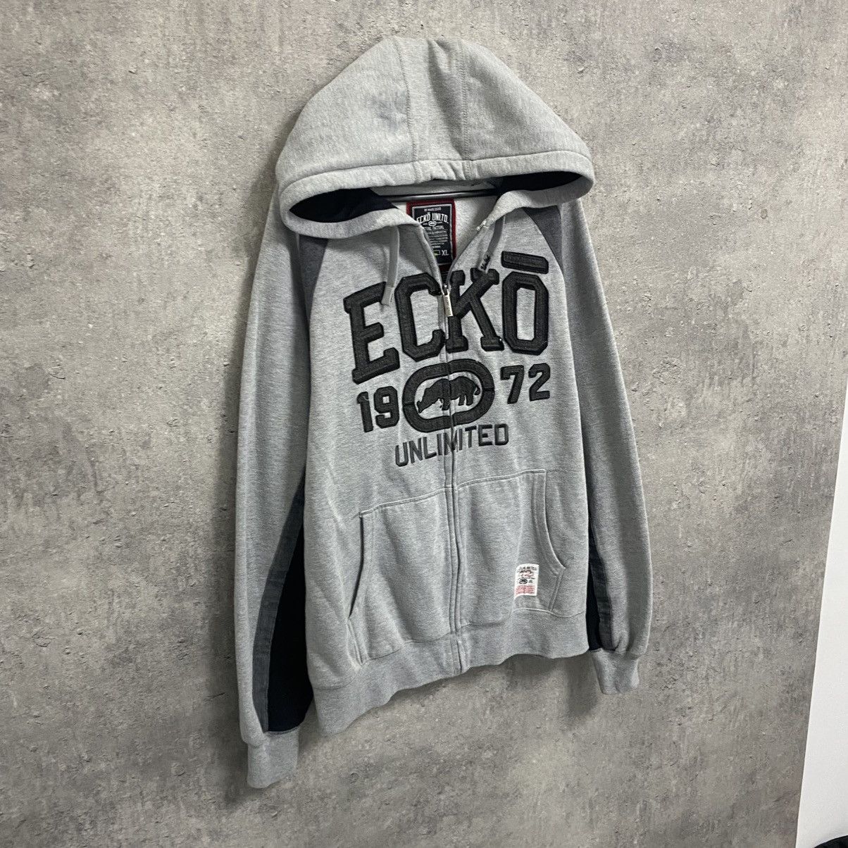 Ecko Unltd. Crazy Vintage Ecko Unltd Y2K Zip Hoodie Japan Style Size US XL / EU 56 / 4 - 3 Thumbnail