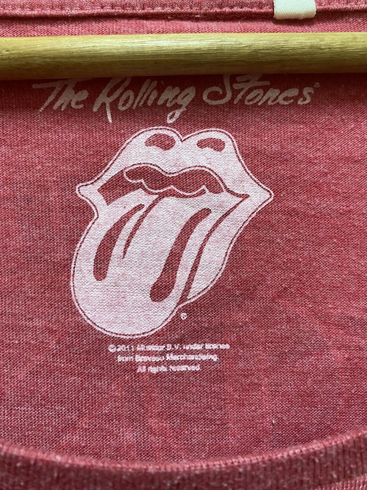 Band Tees The Rolling Stones Big Logo Crewneck Tee Size XXS / US 00 / IT 34 - 6 Thumbnail
