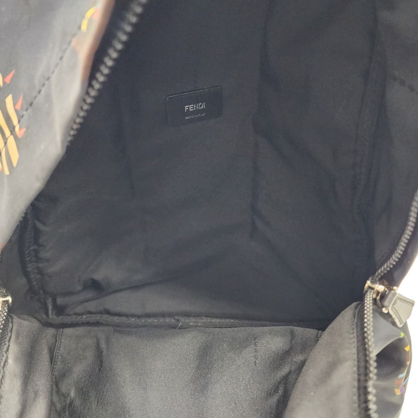 Fendi Monster Unisex Backpack Limited Edition 7VZ043 Black Size ONE SIZE - 5 Thumbnail