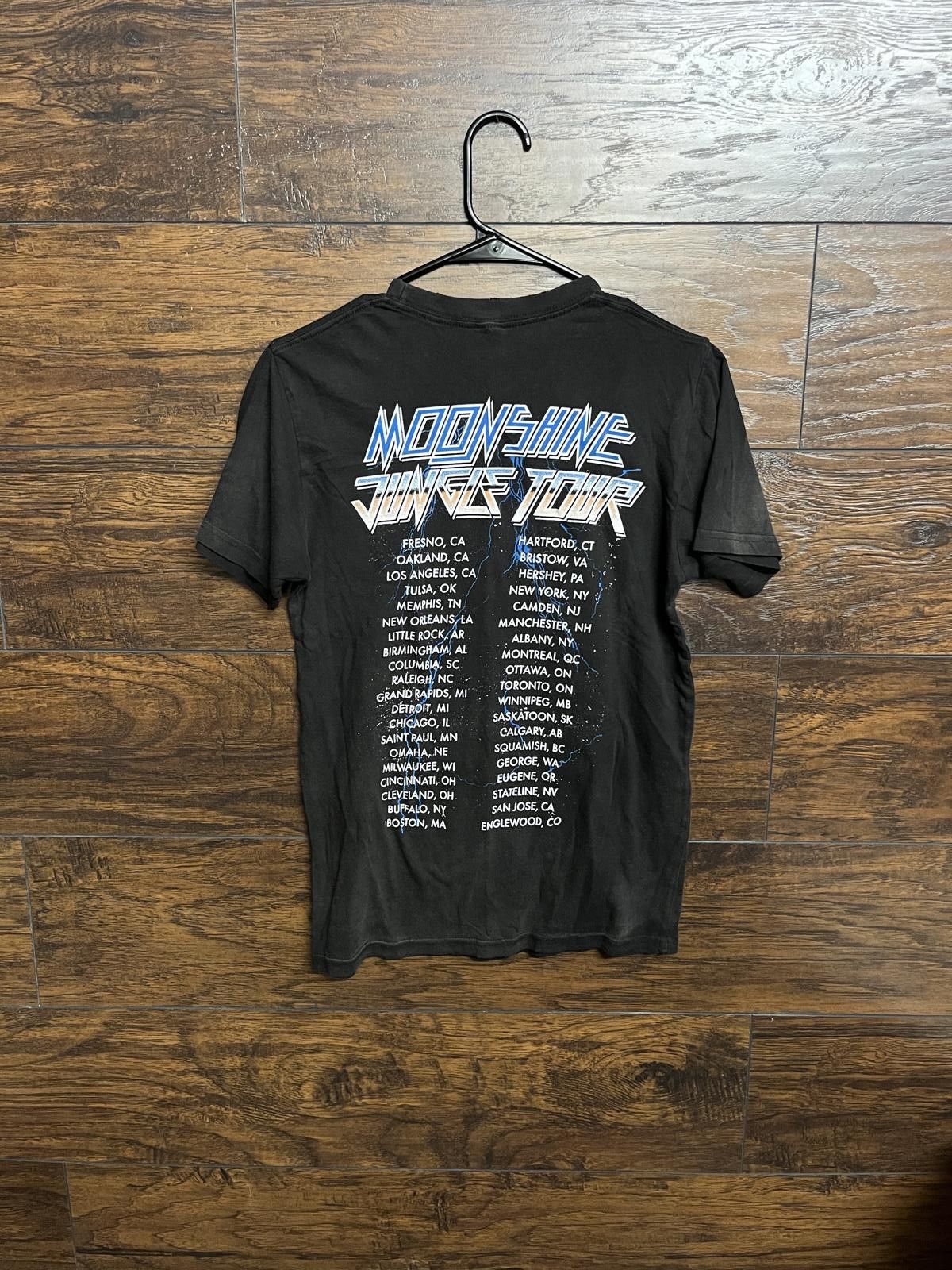 Designer Bruno Mars T-shirt Jungle Tour - Lightning Tee - S Size US S / EU 44-46 / 1 - 2 Thumbnail