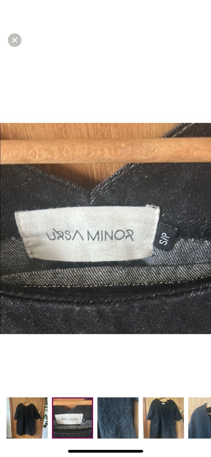 Other ursa minor over sized denim tunic dress Size S / US 4 / IT 40 - 3 Thumbnail