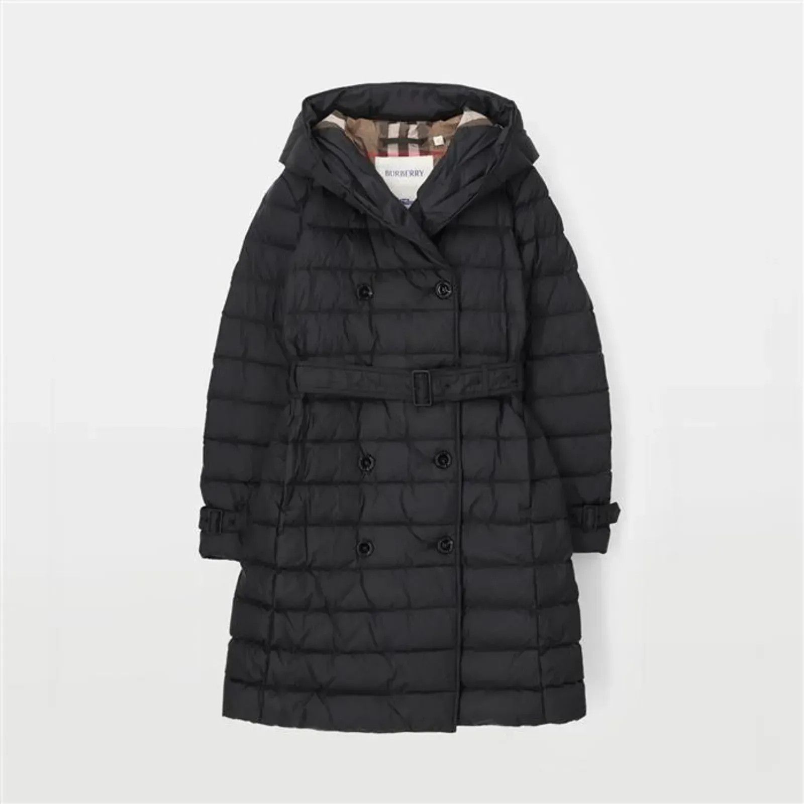 Burberry o1w1db10326 Padded Down Coat in Black Size XXL / US 16-18 / IT 52-54 - 1 Preview