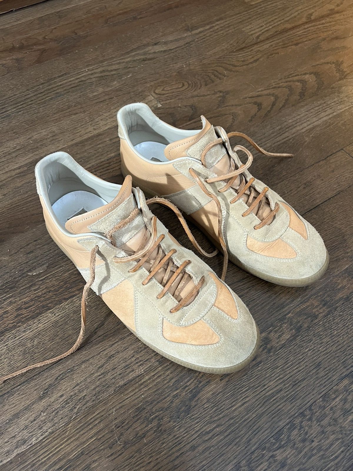 Tan Margiela GAT Sneakers