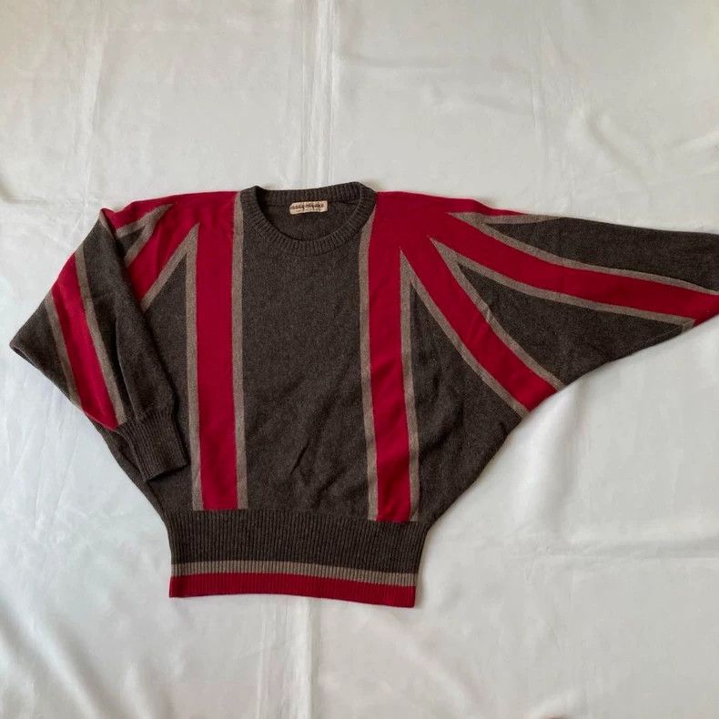 Issey Miyake issey miyake size:one size Profiled knitted sweater Size US XXS / EU 40 - 2 Thumbnail