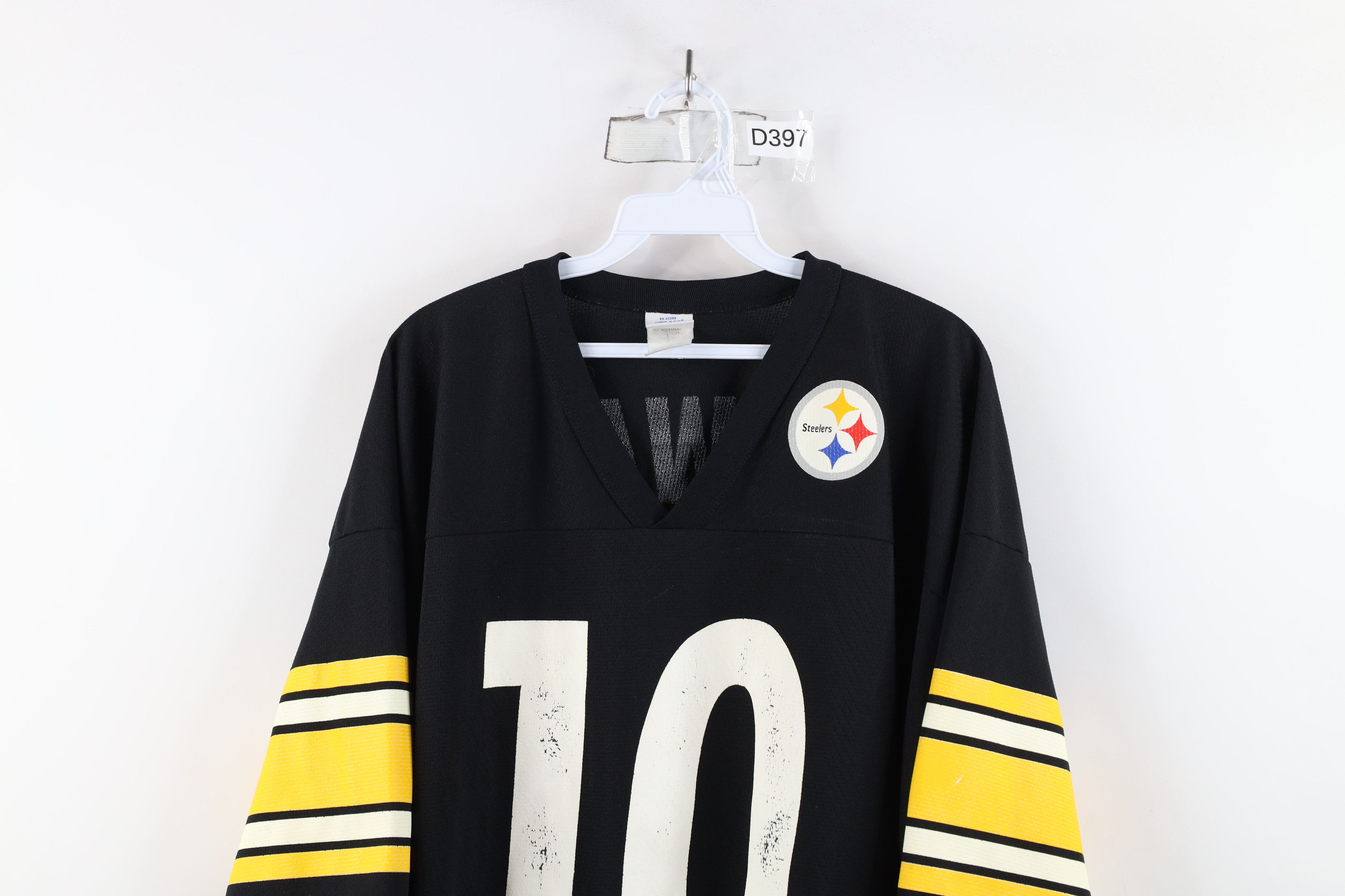 Vintage Vintage 90s Stewart Pittsburgh Steelers Football Jersey USA Size US XL / EU 56 / 4 - 2 Thumbnail