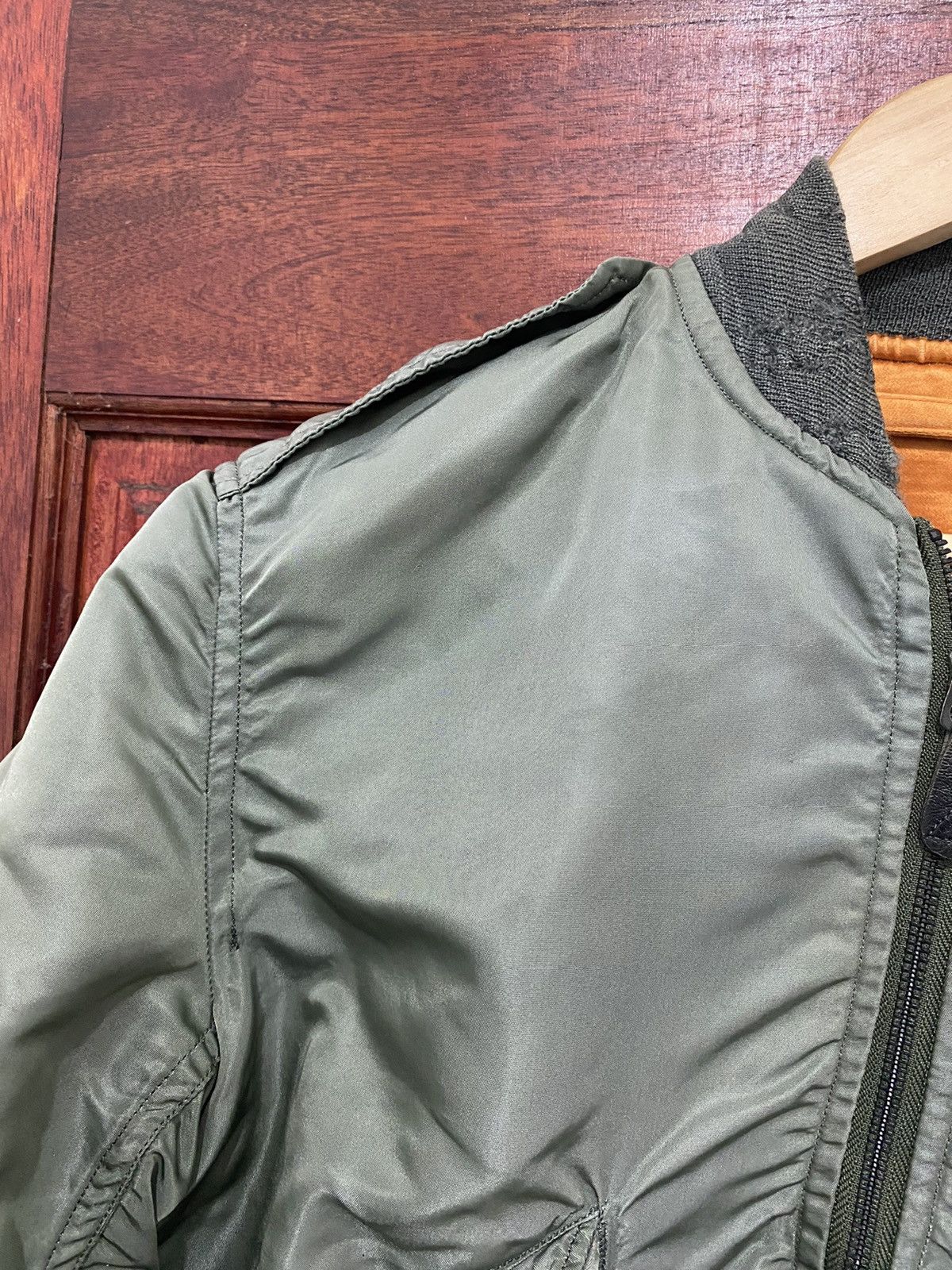 Alpha Industries Rare Vtg 60s Alpha Industries Ma-1 Flying USAF Jacket Size US S / EU 44-46 / 1 - 6 Thumbnail