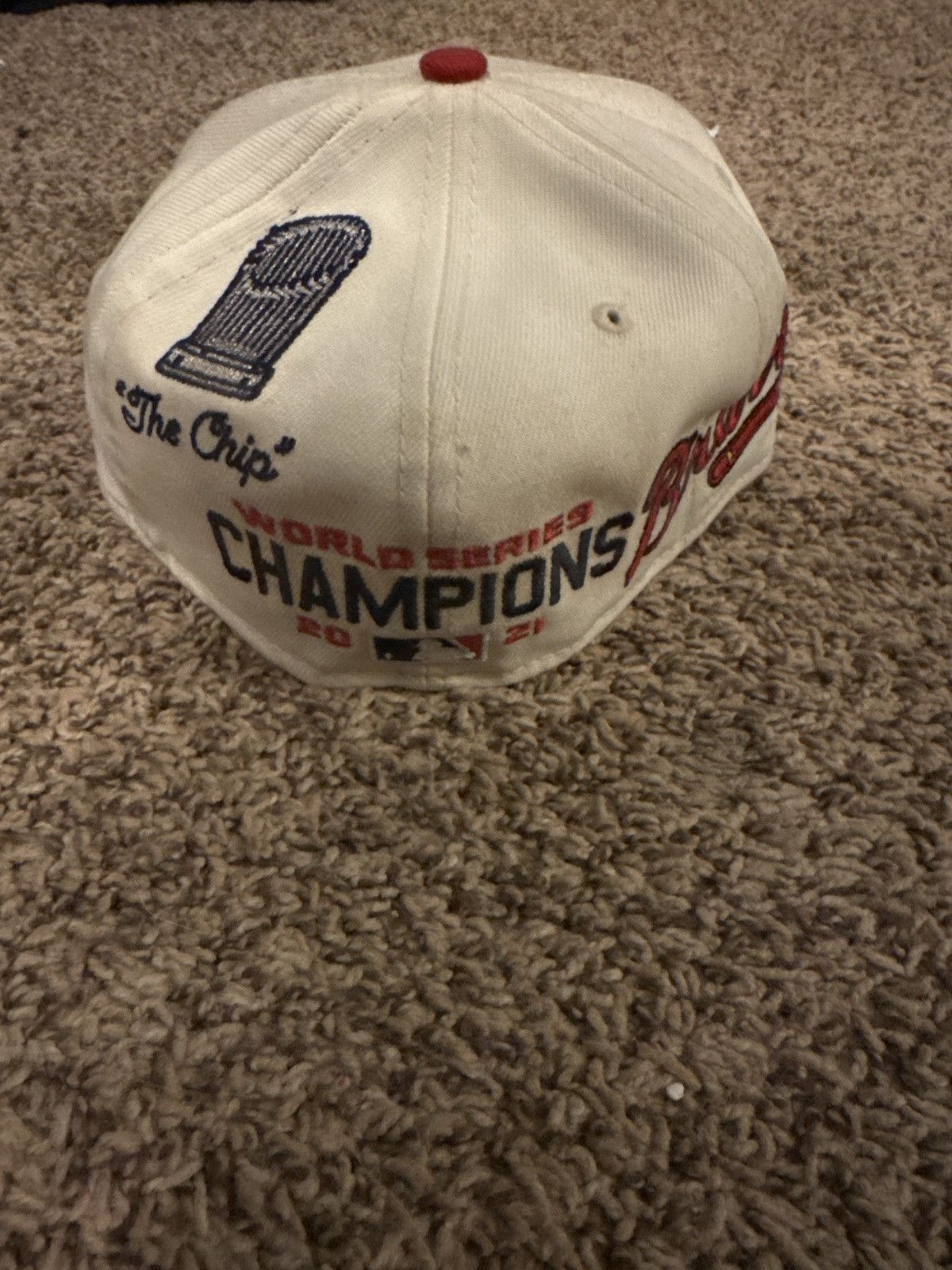 New Era Braves Hat Size ONE SIZE - 5 Thumbnail