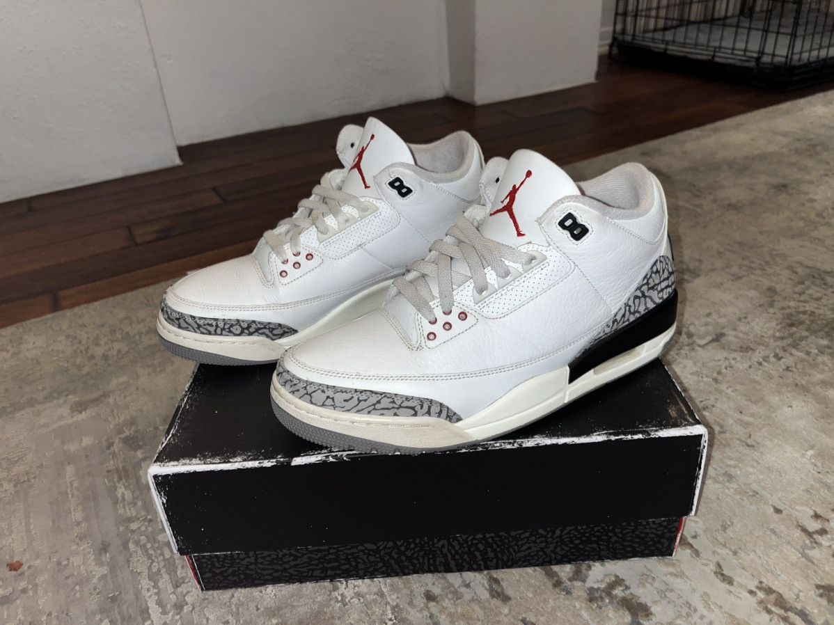 Jordan Brand Air Jordan 3 Retro 'White Cement Reimagined' 2023 Size US 10 / EU 43 - 1 Thumbnail