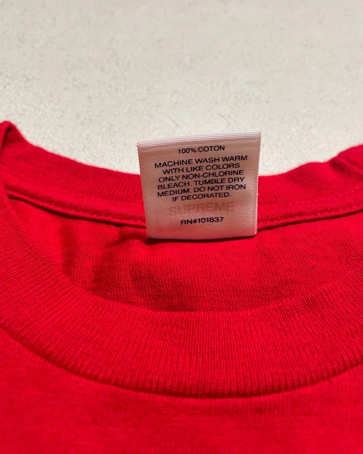 Supreme Supreme I Love Satan Tee Size US M / EU 48-50 / 2 - 5 Thumbnail