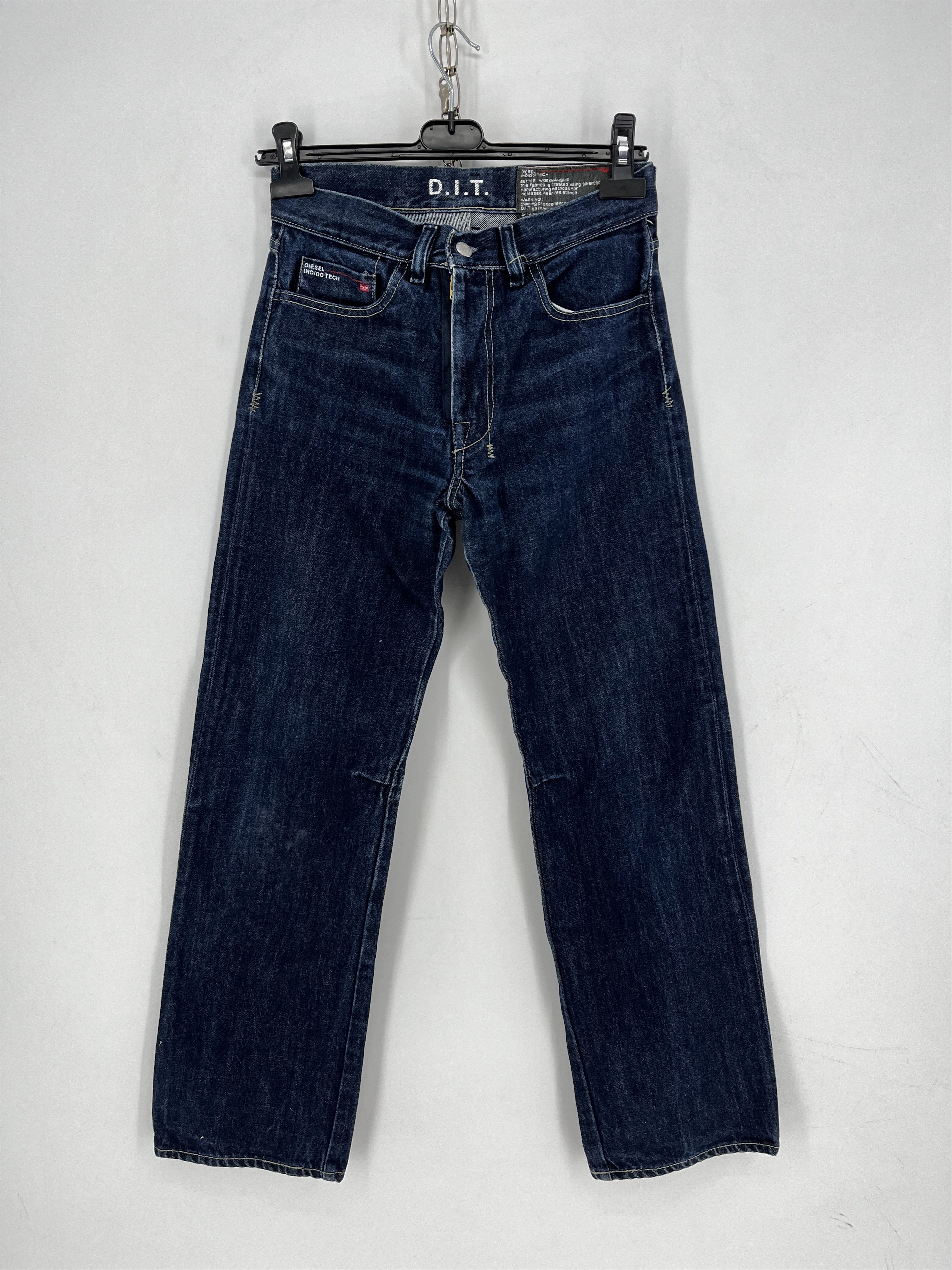 Diesel Diesel Indigo Tech D.I.T. Vintage Mens Jeans Denim Pants Size US 28 / EU 44 - 1 Thumbnail