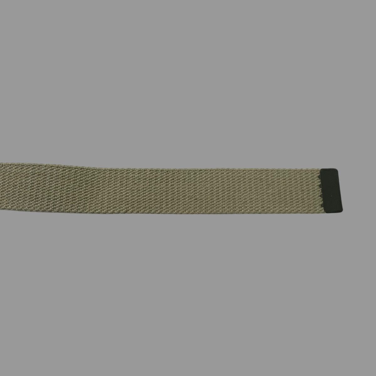 Vintage Vintage 1980s Swedish stenciled military belt Size 32 - 4 Thumbnail