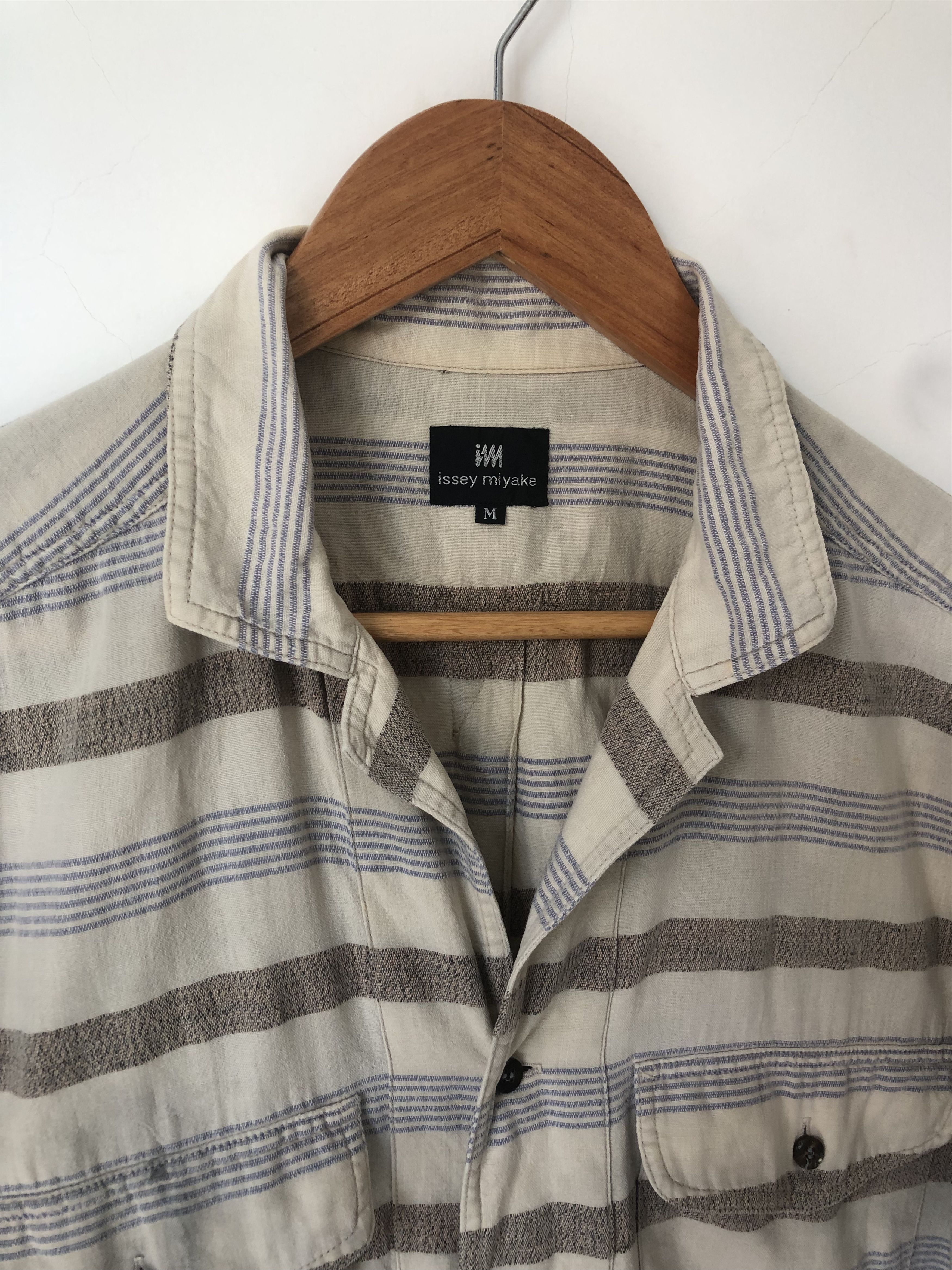 Issey Miyake short sleeves shirt Size US M / EU 48-50 / 2 - 2 Thumbnail