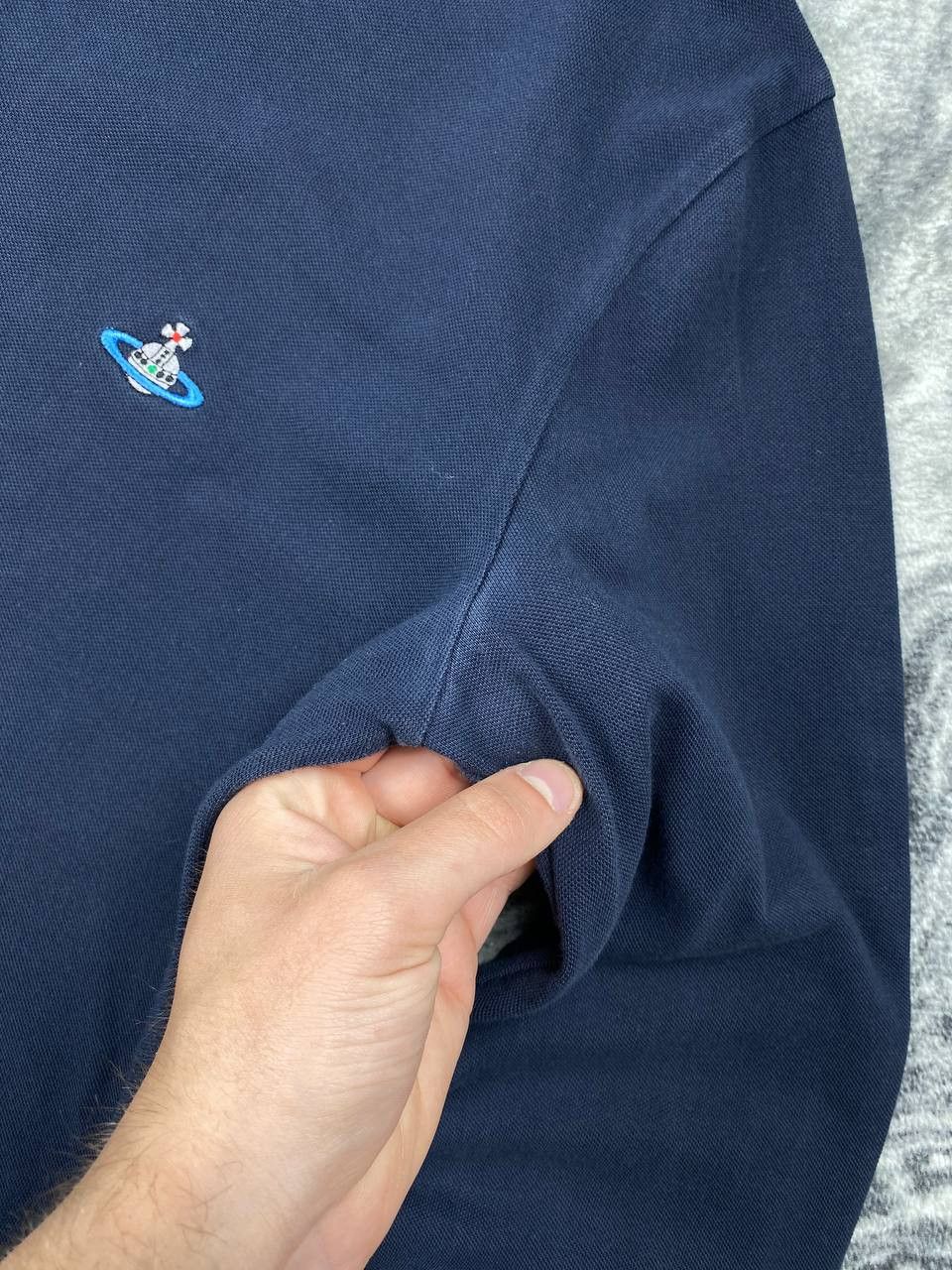 Vivienne Westwood Vivienne Westwood Polo Long Sleeve Orb Logo Basic Men Size US XL / EU 56 / 4 - 5 Thumbnail
