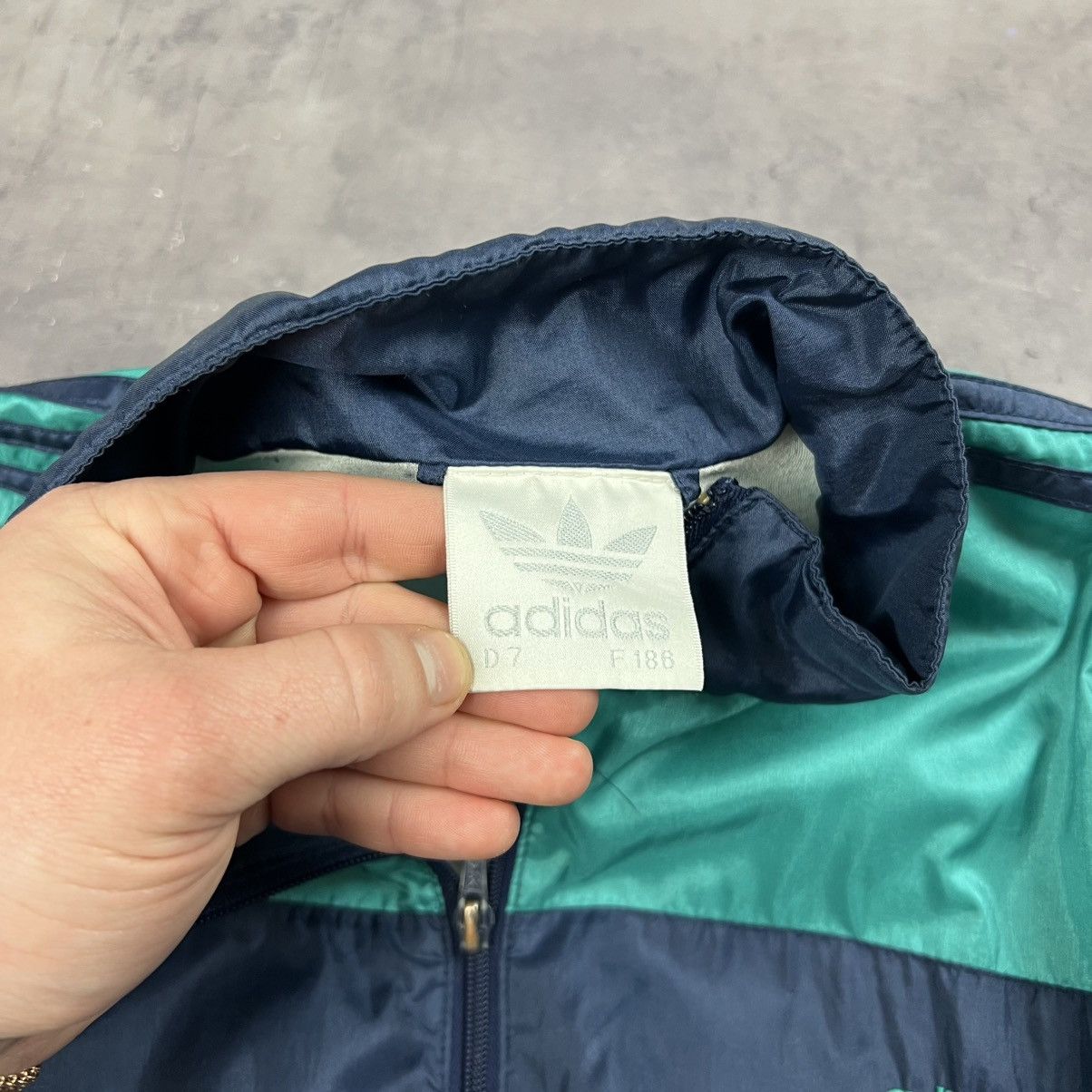 Vintage Rare! Adidas Vintage Nylon Suit Track Jacket Pants 90s Size US XL / EU 56 / 4 - 8 Thumbnail