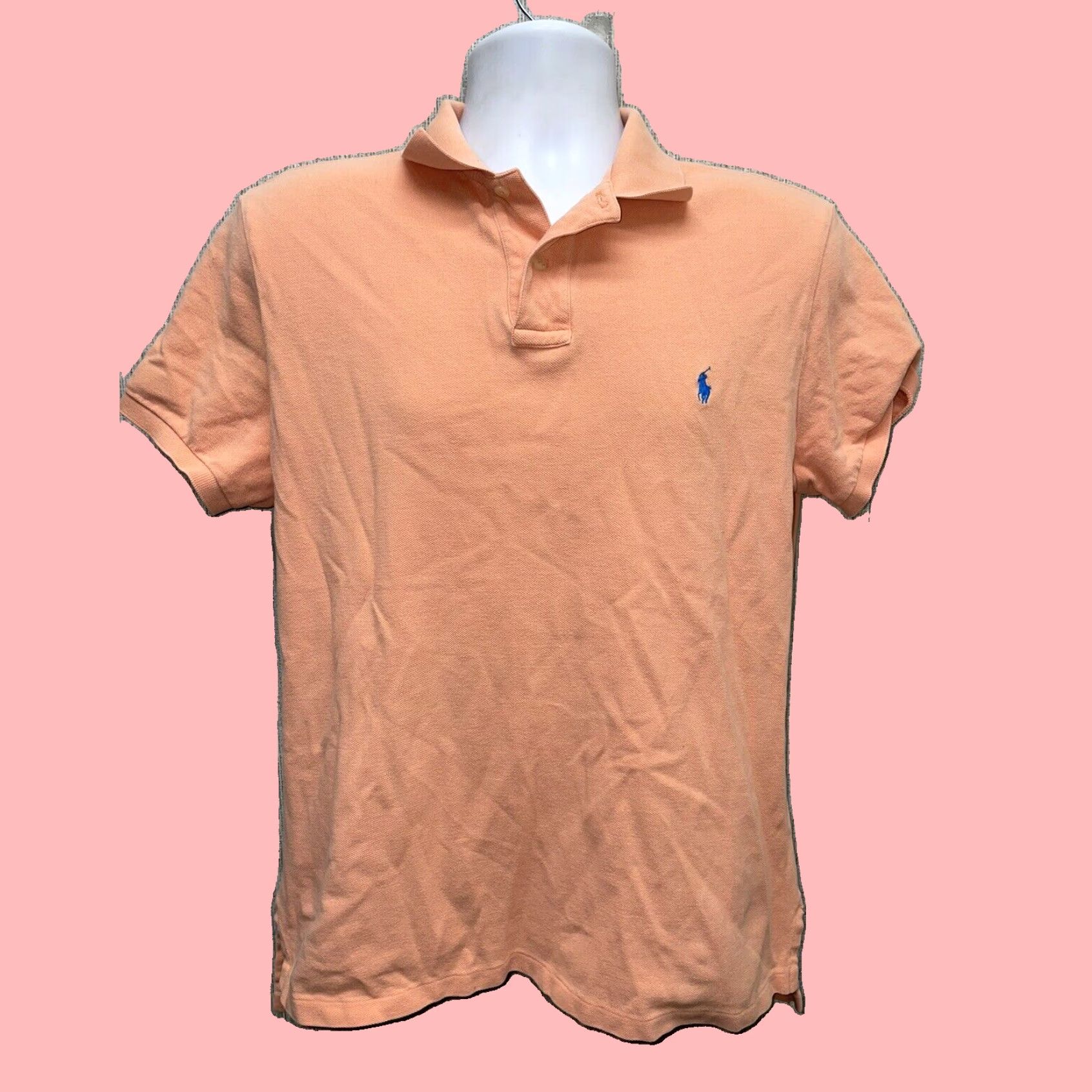 Polo Ralph Lauren Polo Ralph Lauren Golf Polo Mens Large Salmon 100% Cotton Size US L / EU 52-54 / 3 - 1 Thumbnail