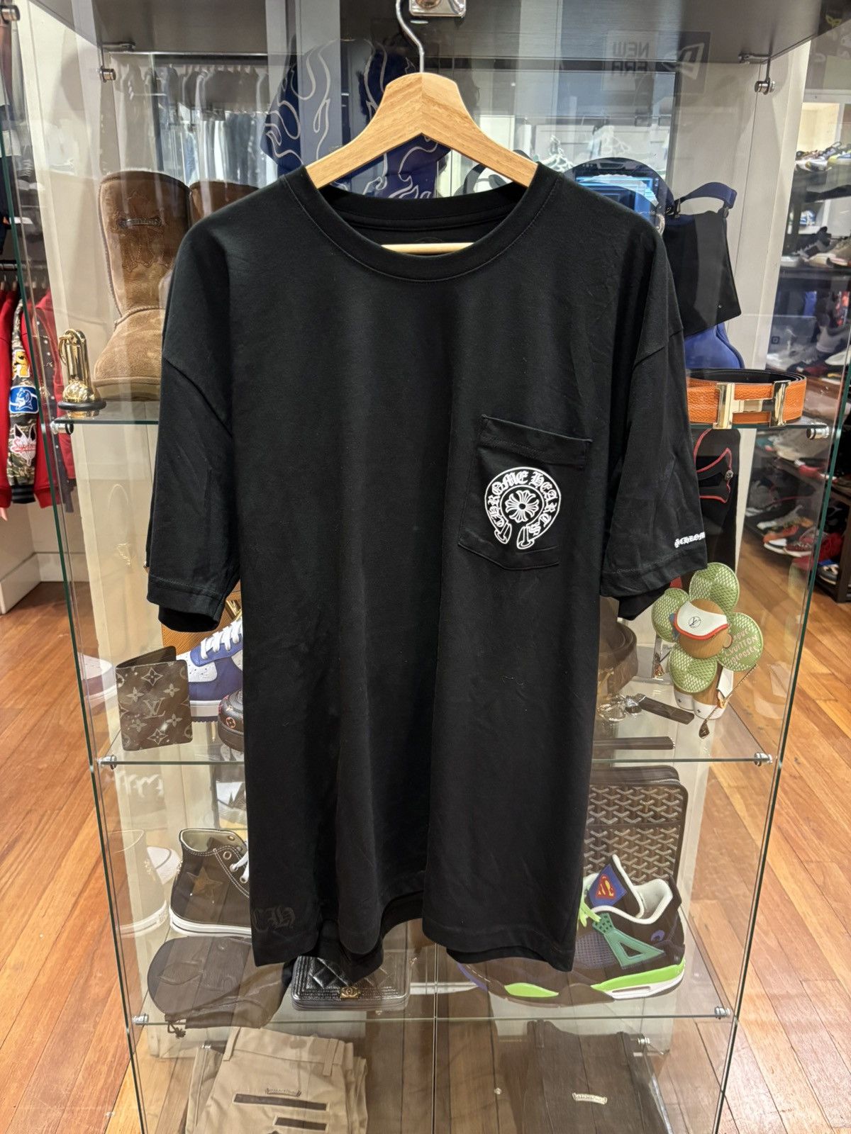 Chrome Hearts Horseshoe Floral Tee