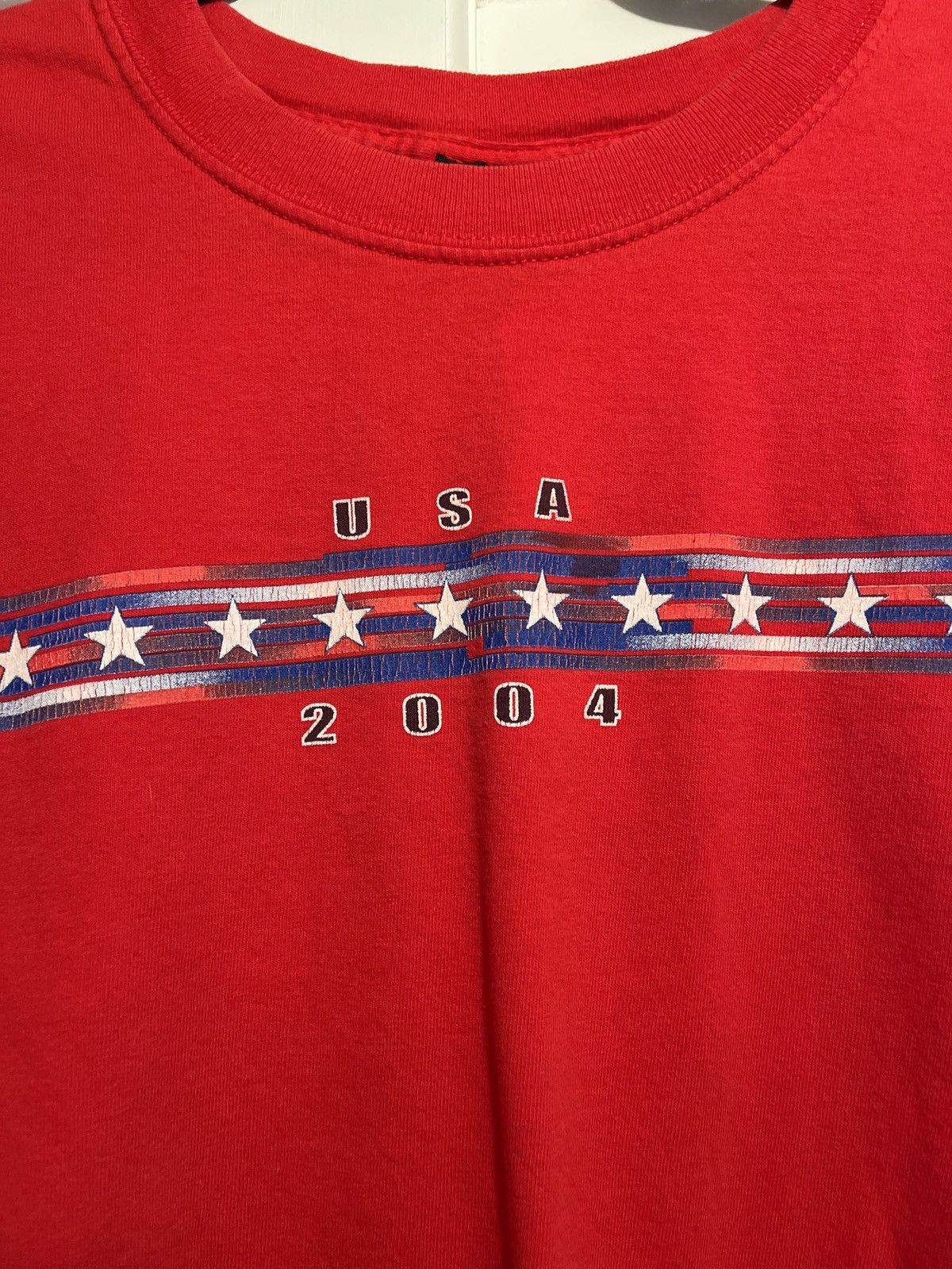 Other Vintage USA 2004 Flag Patriotic T Shirt LARGE Size US L / EU 52-54 / 3 - 2 Thumbnail