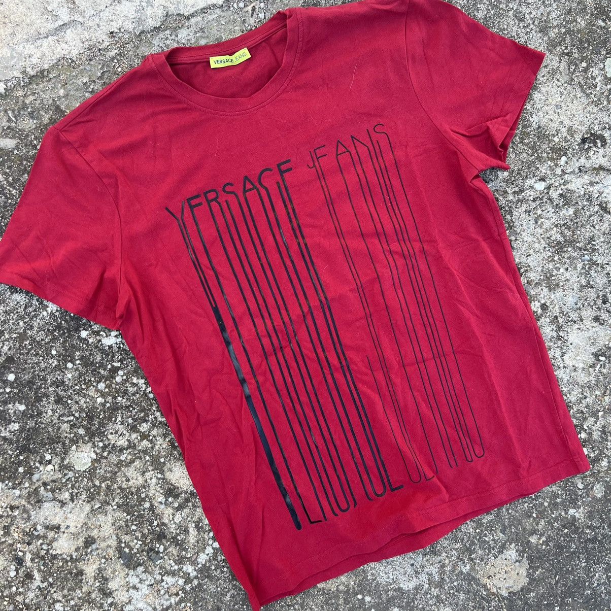 Versace × Versace Jeans Couture Versace Jeans T Shirt Big Print Size US L / EU 52-54 / 3 - 2 Thumbnail