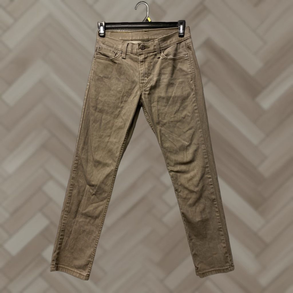 Levi's Levi's 511 Jeans Mens 29x30 Slim Straight Denim Brown Size US 29 - 1 Thumbnail