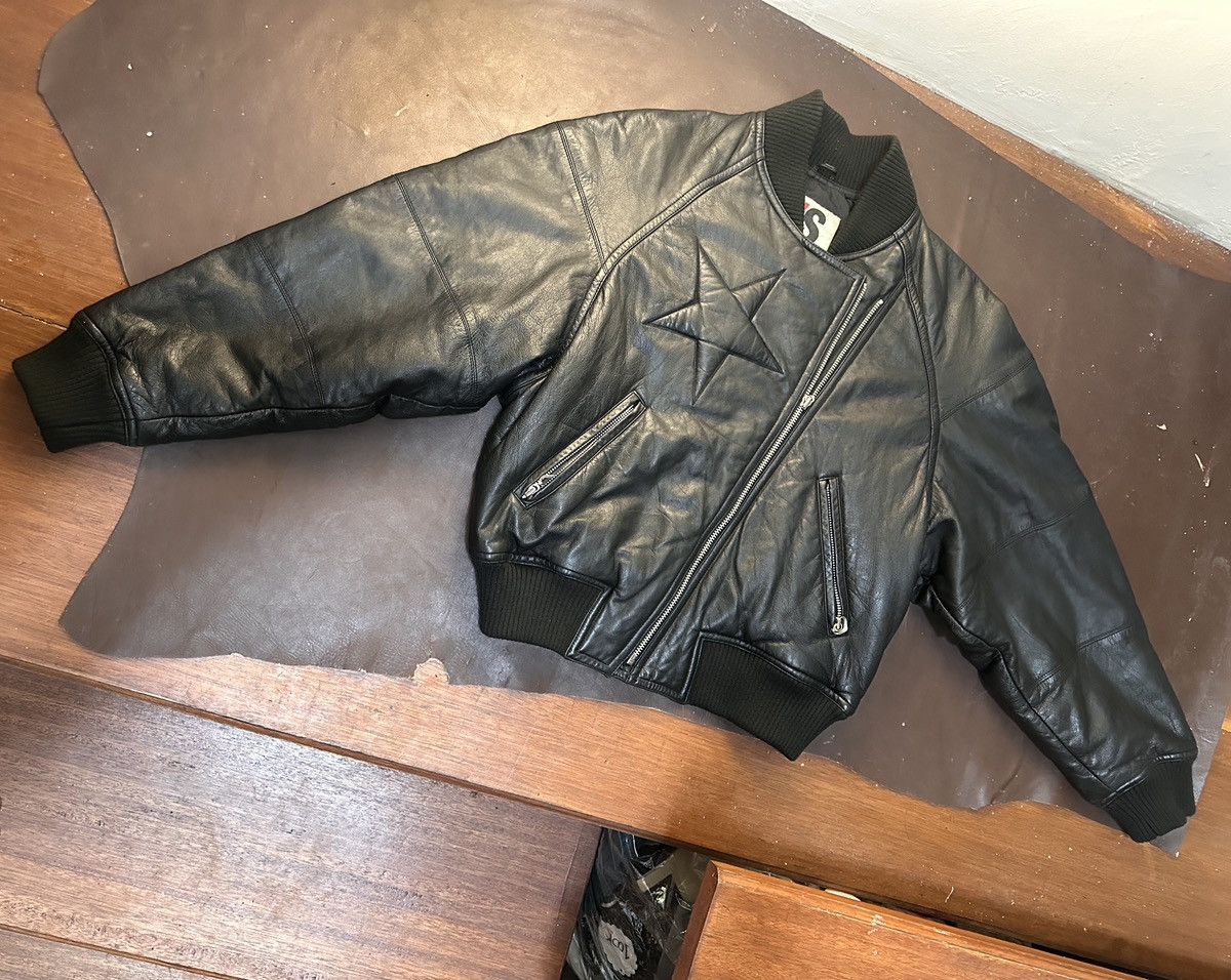 Issey Miyake 1980s Issey Miyake Embossed Bomber Jacket Size US M / EU 48-50 / 2 - 2 Thumbnail