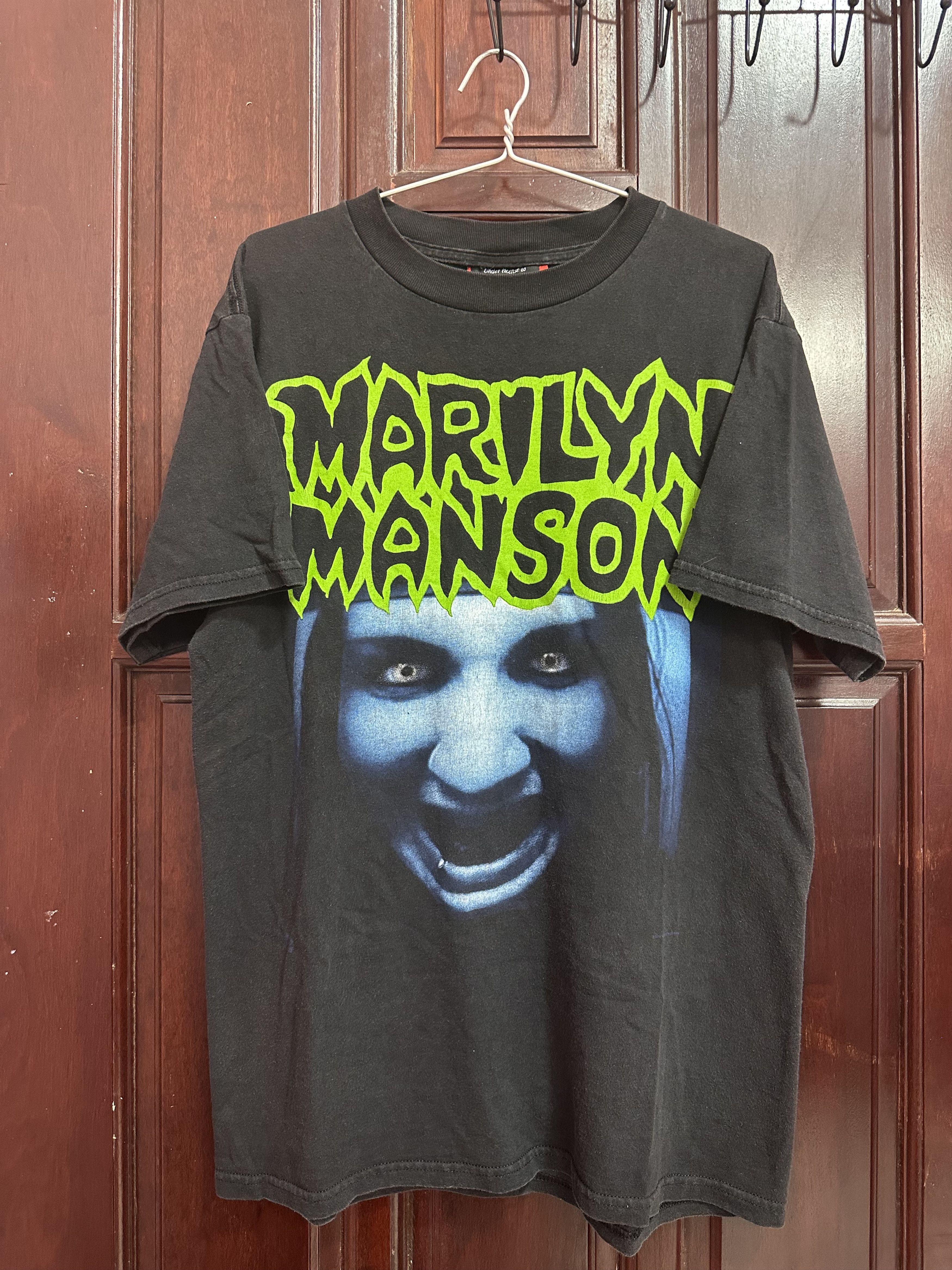 Vintage 1997 Marilyn Manson - Get Your Gun Size US L / EU 52-54 / 3 - 1 Thumbnail