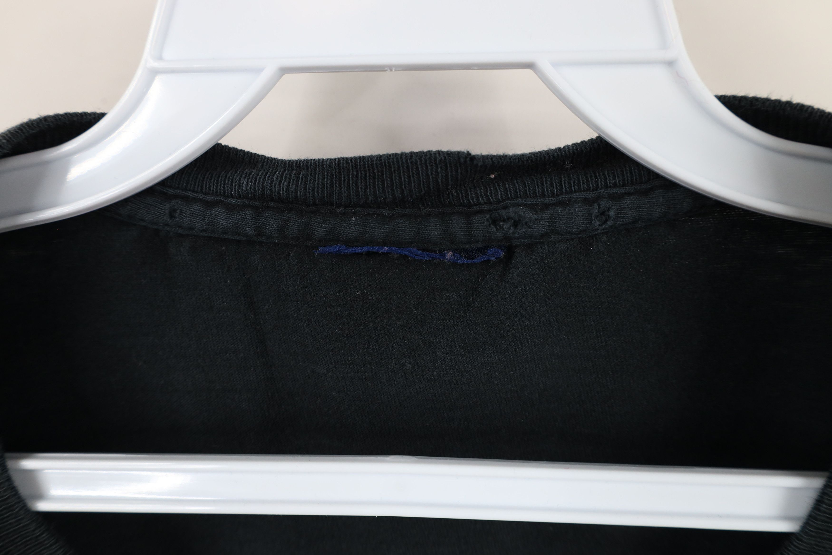 Ralph Lauren × Vintage Vintage 90s Ralph Lauren Short Sleeve T-Shirt Black Cotton Size US XXL / EU 58 / 5 - 6 Thumbnail