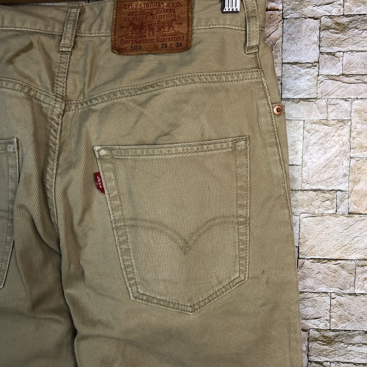 Levi's 505 Levis vintage Brown Pants #A720 Size US 29 - 18 Thumbnail