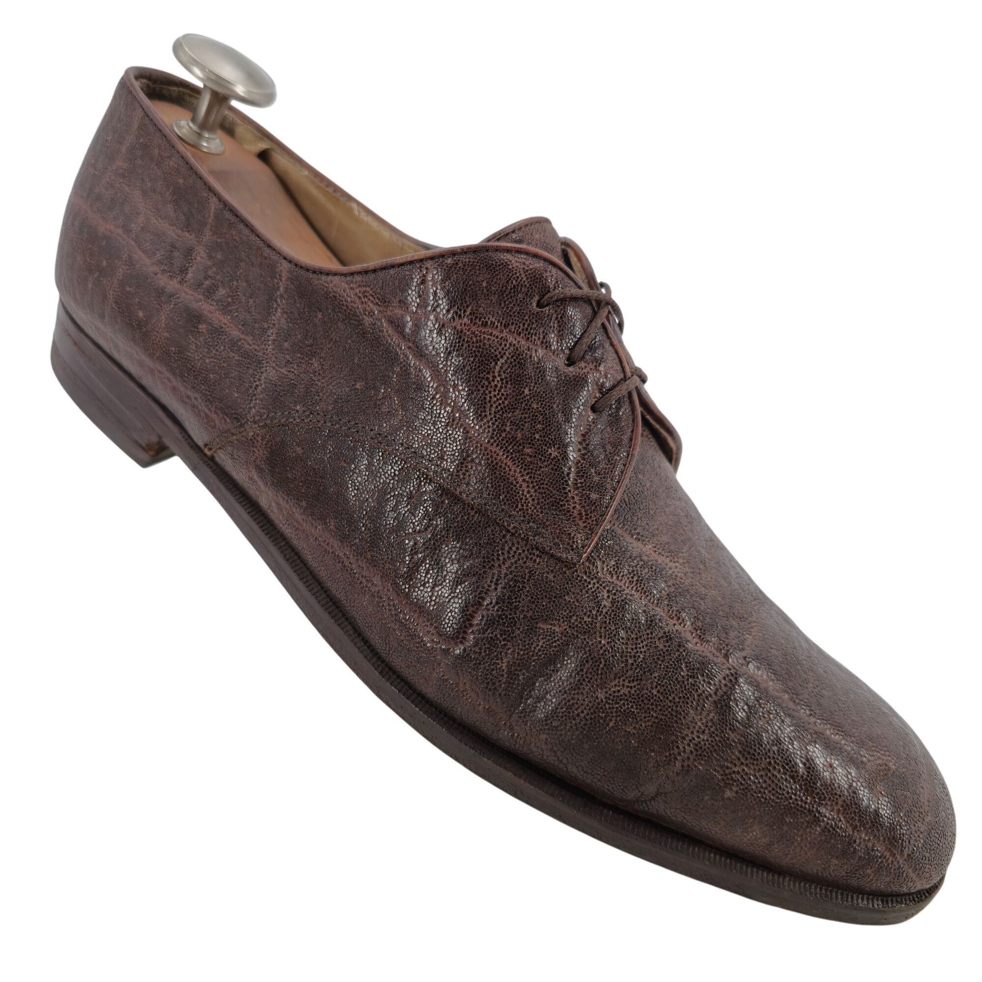 Church's Vintage Church's Custom Grade Exotic Elephant Trunk Brown 10 Size US 10 / EU 43 - 1 Thumbnail