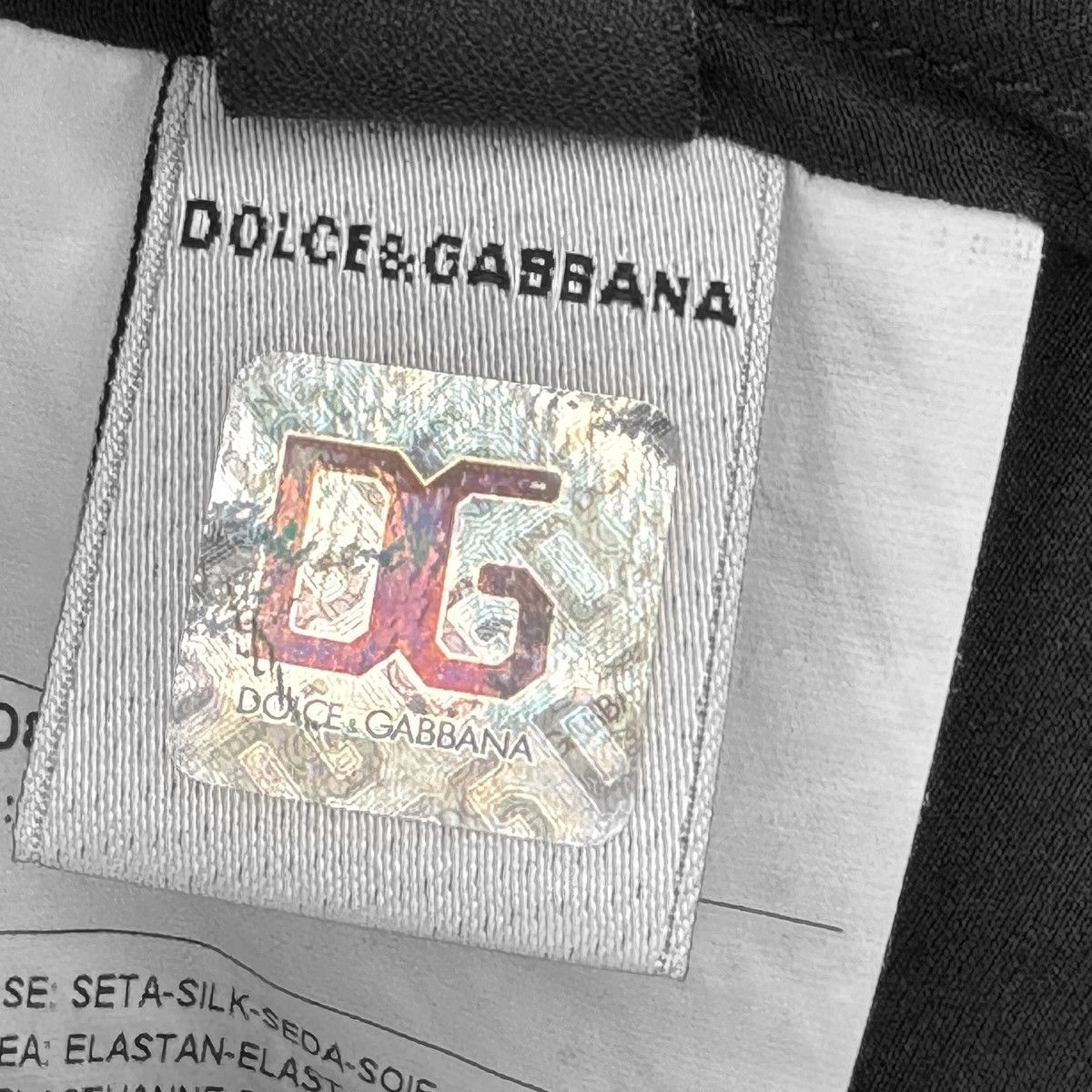 Dolce & Gabbana Dolce & Gabbana Black Corset-Style Shirt with Bra Insert Size M / US 6-8 / IT 42-44 - 4 Thumbnail